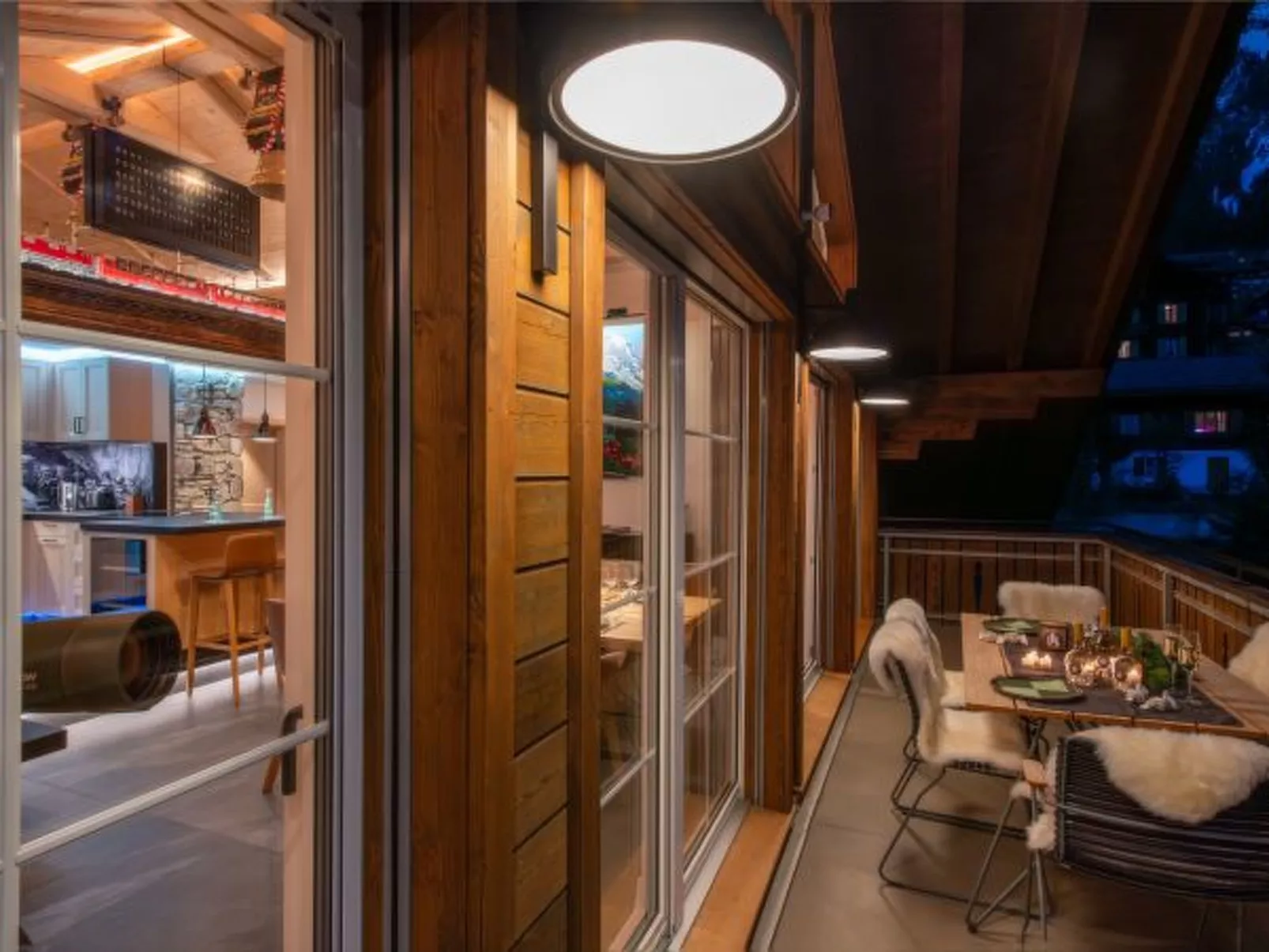 Chalet Margaux Penthouse - Buiten