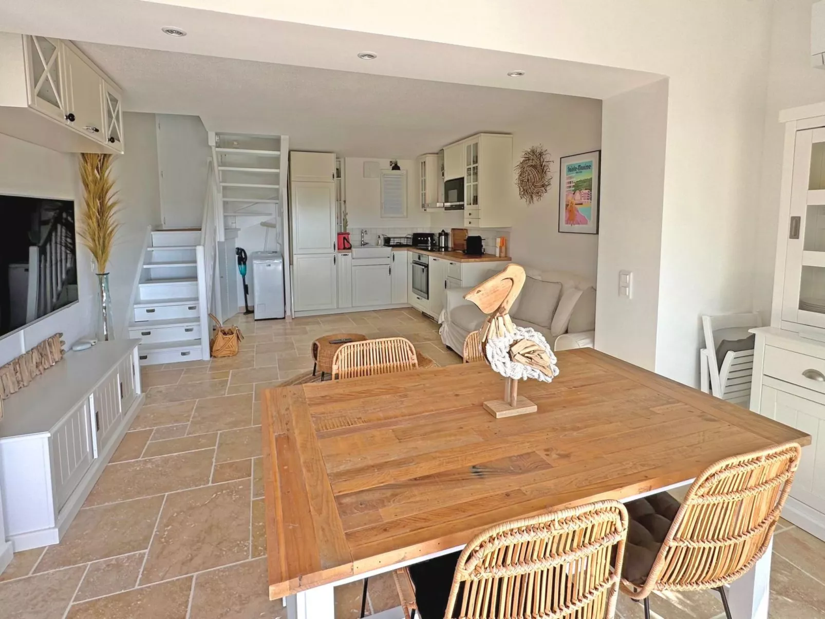 Haus T3 - 4 Personen - Meerblick - Schwimmbad Residenz - Klimaanlage - WiFi - S - Binnen
