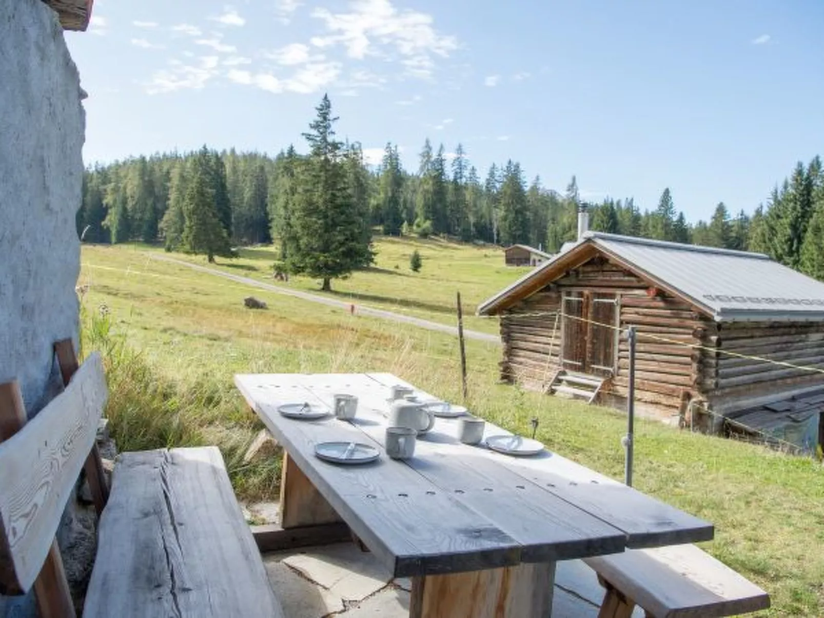Alphütte-Maiensäss Got Spess Lenzerheide - Buiten