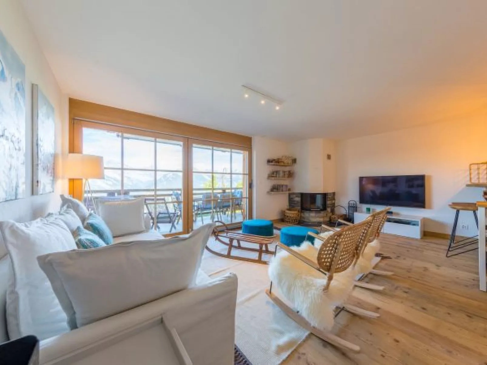 Nendaz 2 bedroom apartment - close ski lift (R31) - Binnen