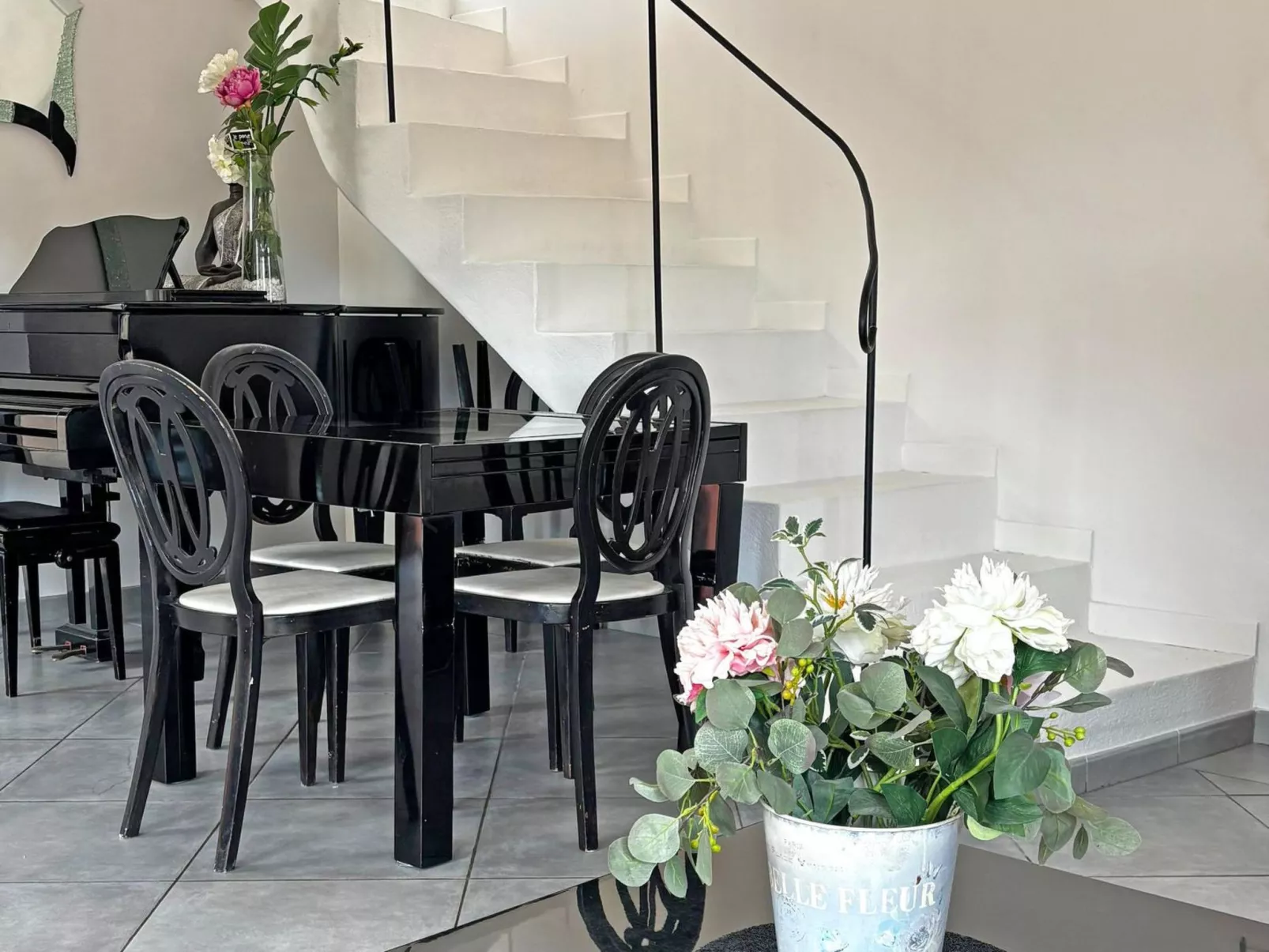 Haus 5 pers - Swimmingpool- Klimaanlage- WiFi - Binnen