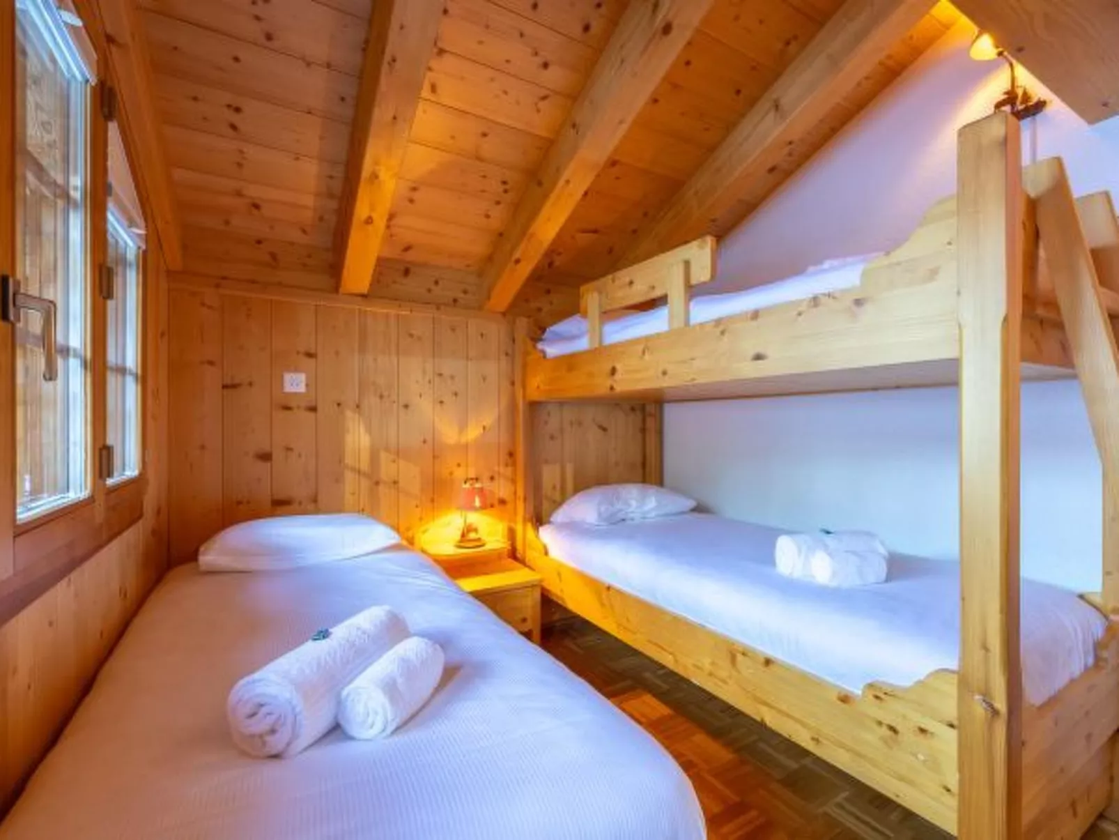 Chalet Vansamis, views & sauna - Binnen