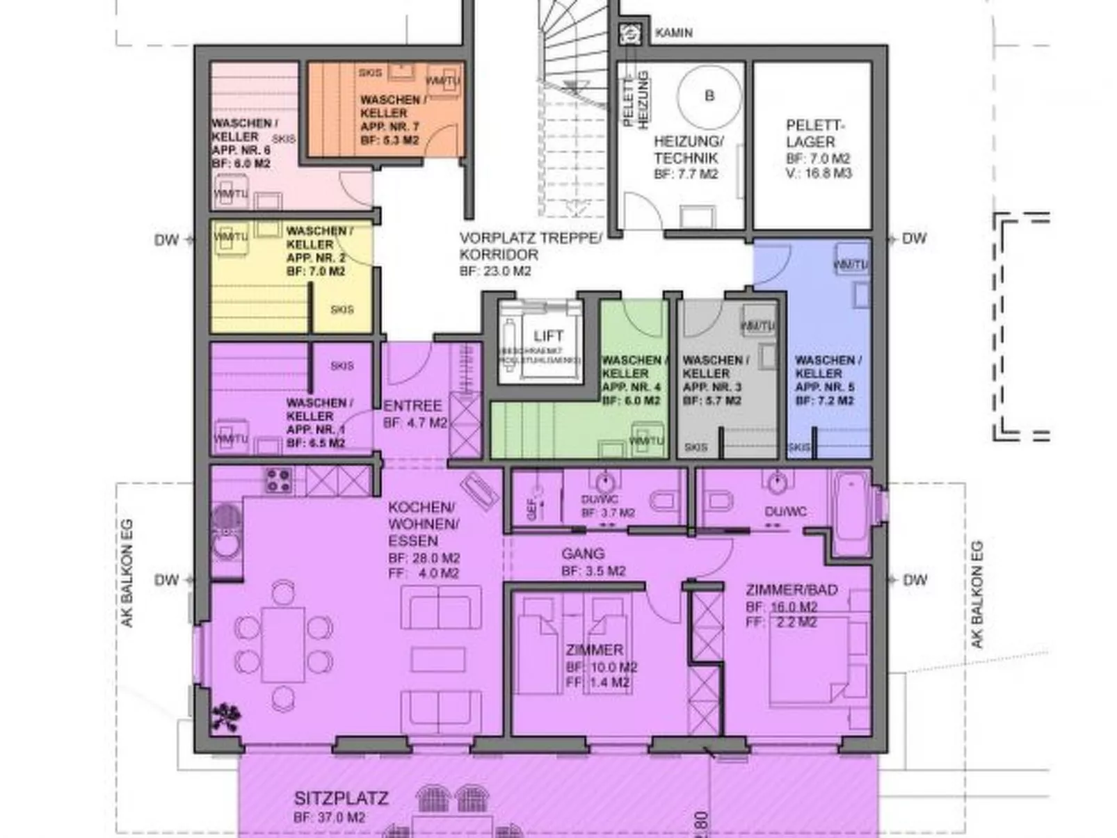 Panoramapark Soleil Bietenhorn Garden Apartment - Binnen