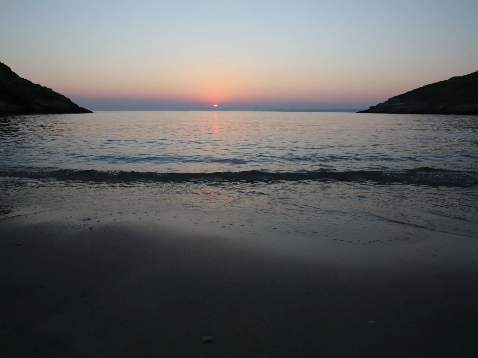 Wohnung in Kea mit Parkplatz im Freien und Blick auf den Sonnenuntergang - Image-tags.info