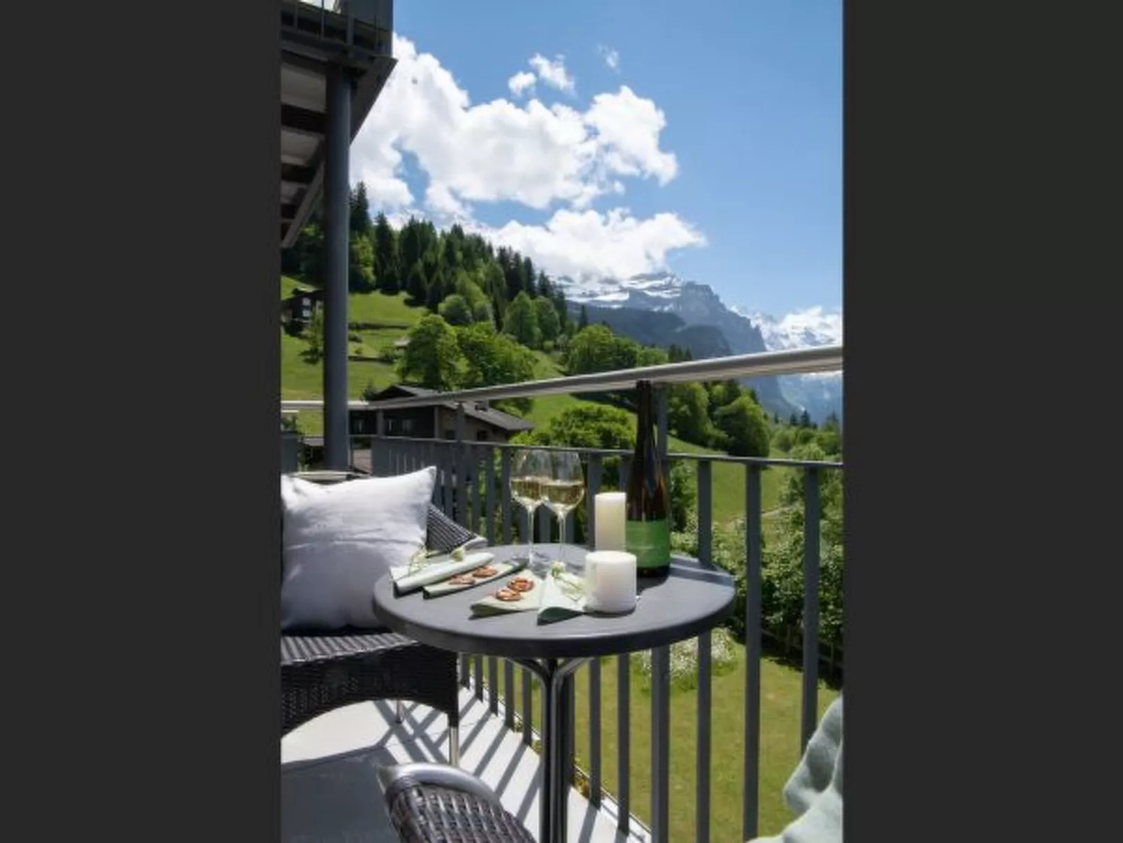 Chalet Mittaghorn Apt. 4 - Buiten