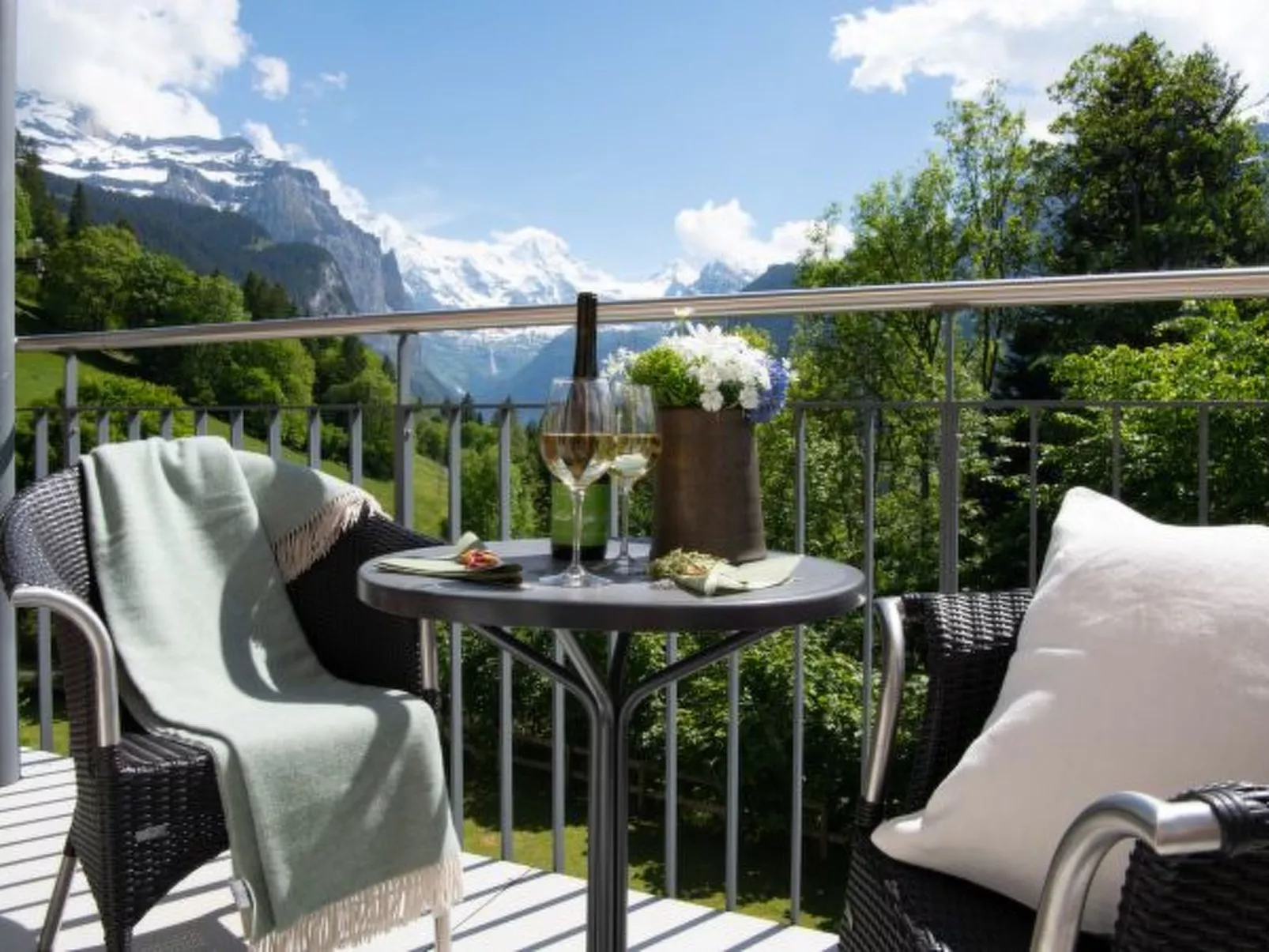 Chalet Mittaghorn Apt. 4 - Buiten