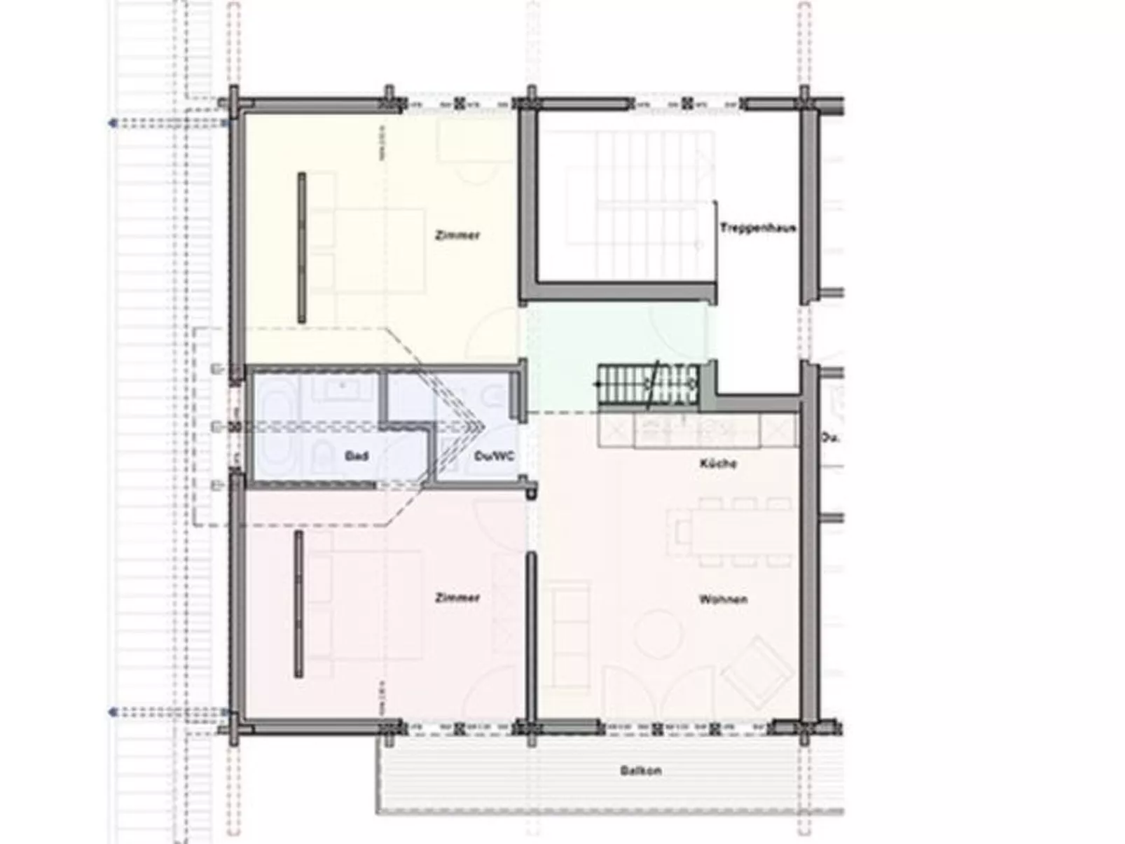 Chalet Aberot Penthouse Staubbach - Binnen