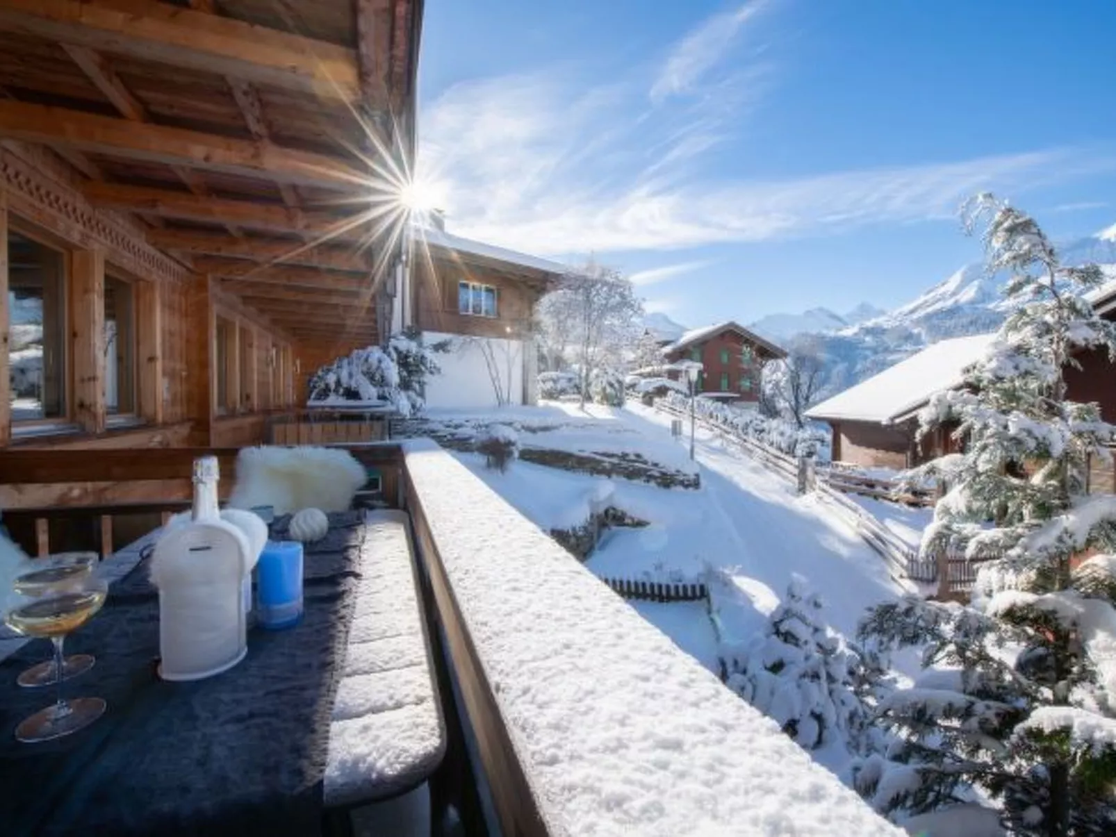 Chalet Sole Apt. 2 - Buiten