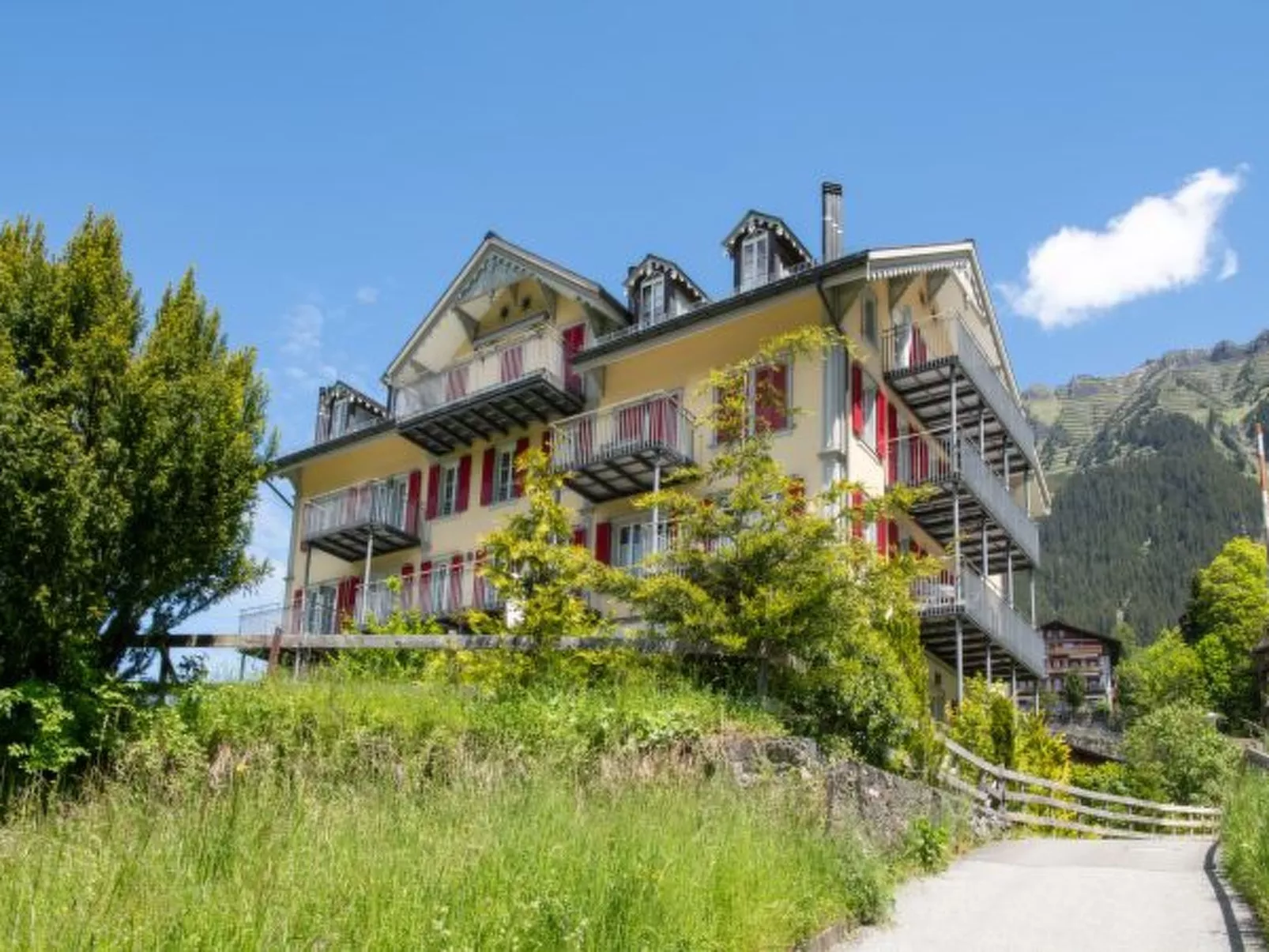 Chalet Mittaghorn Apt. 5 - Buiten