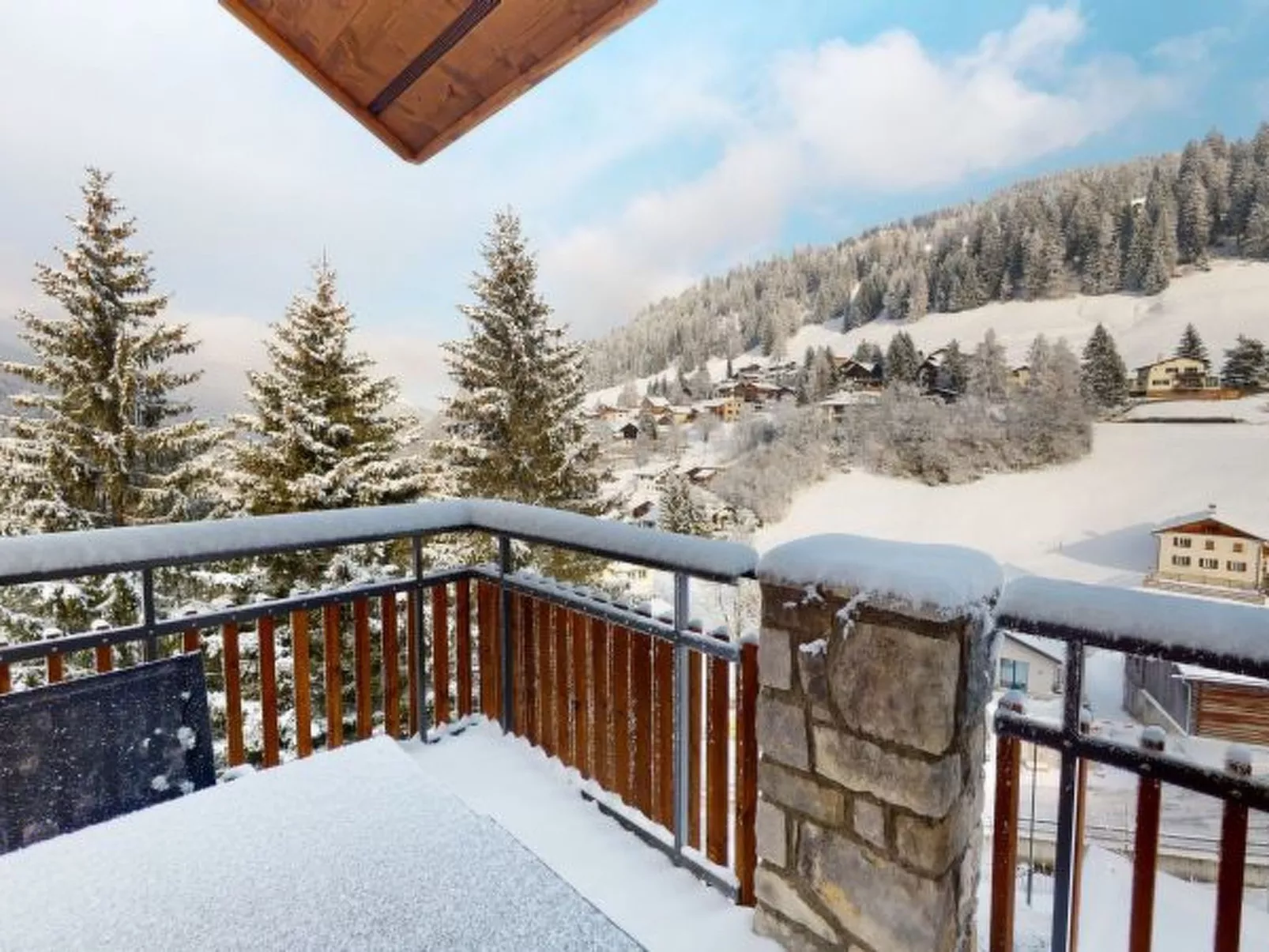 Krone Churwalden für 6 Personen - Buiten