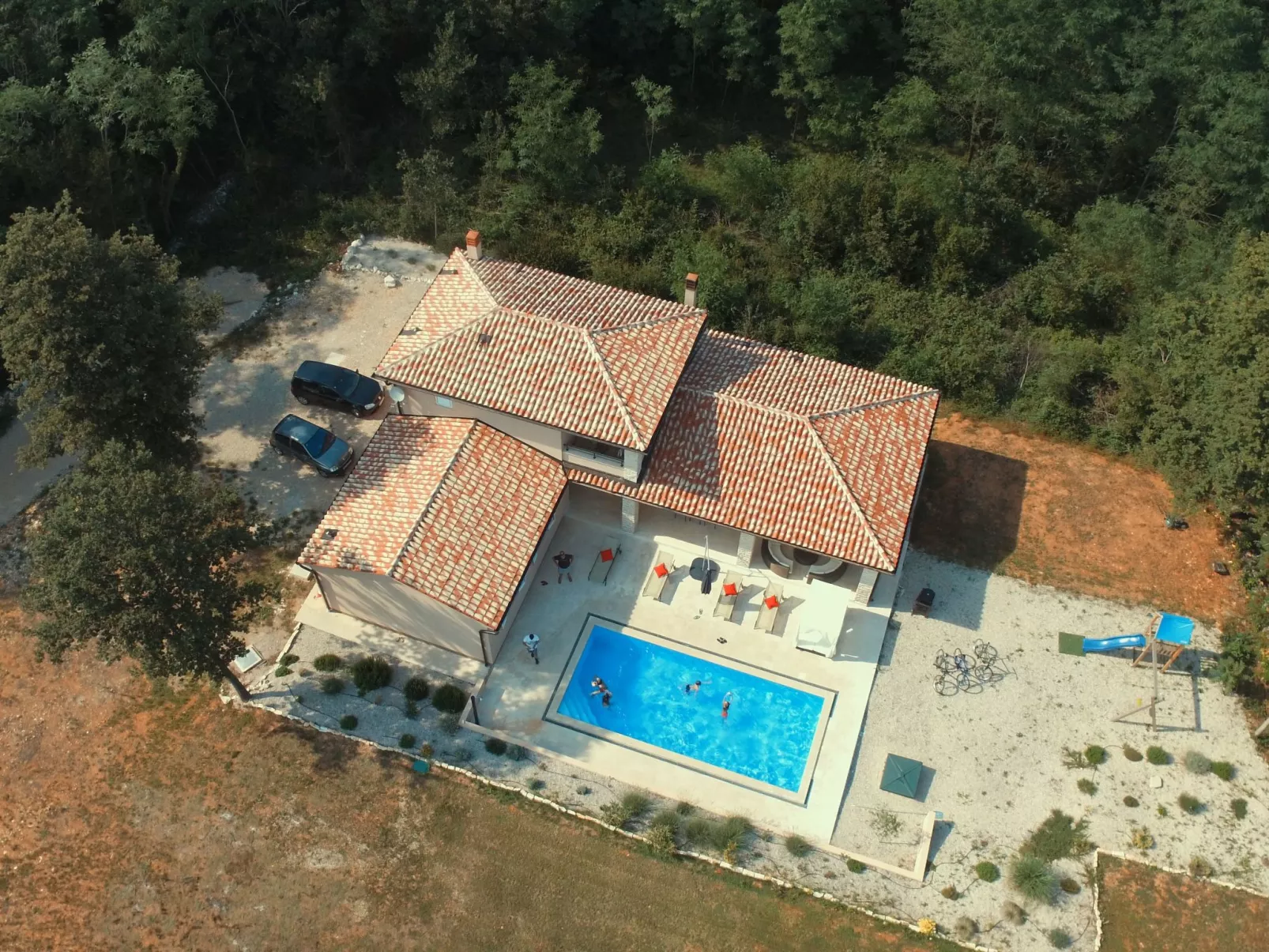 Istrische Villa Happy House - Buiten