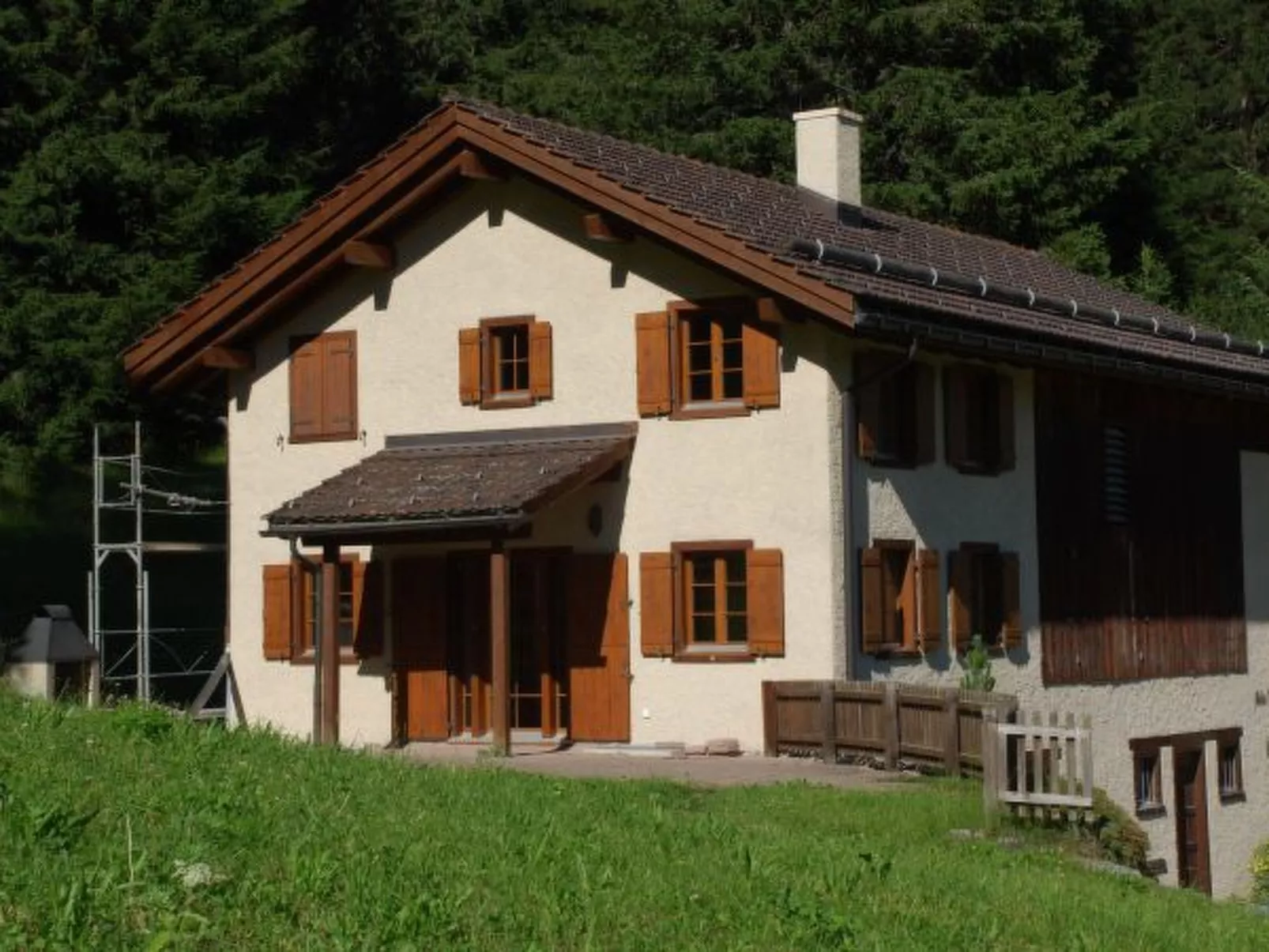 Ski in & Ski out Alphütte-Maiensäss Acla Pala Lenzerheide - Buiten