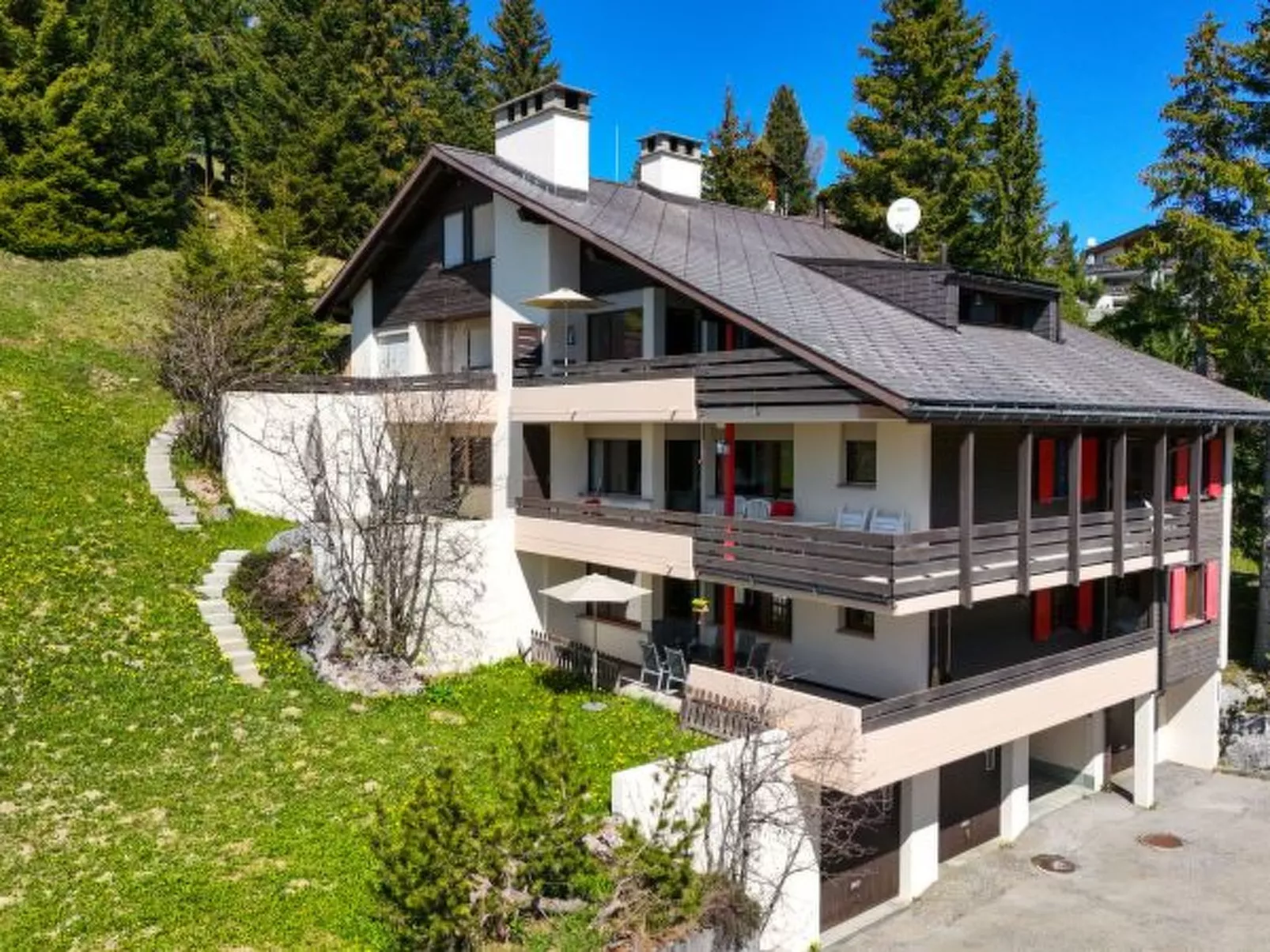 Setaria für 5 Personen Haus Barlangia-Lenzerheide - Buiten