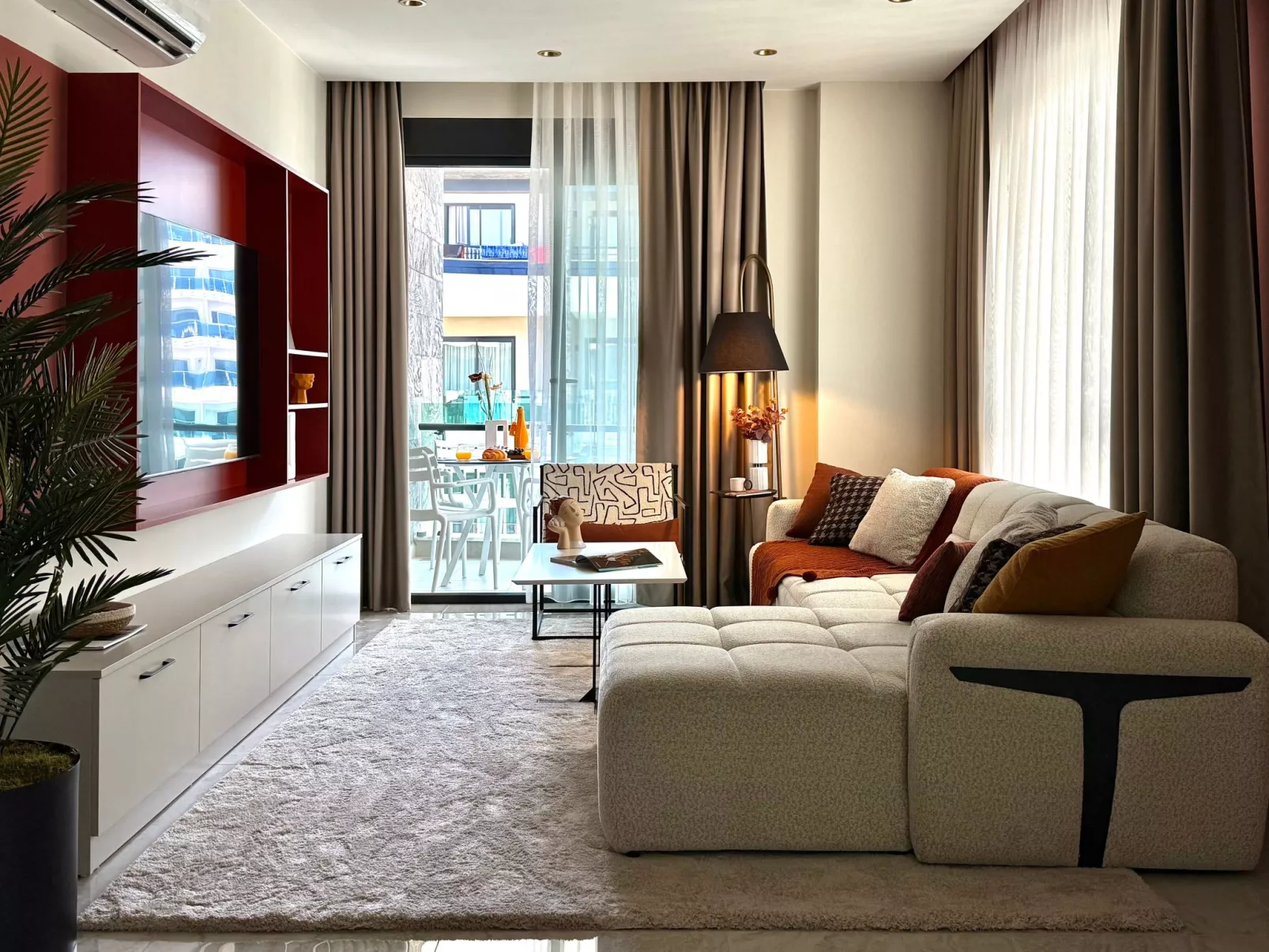 Qoople Eхсellence B-55 neue Wohnung am Meer - Binnen