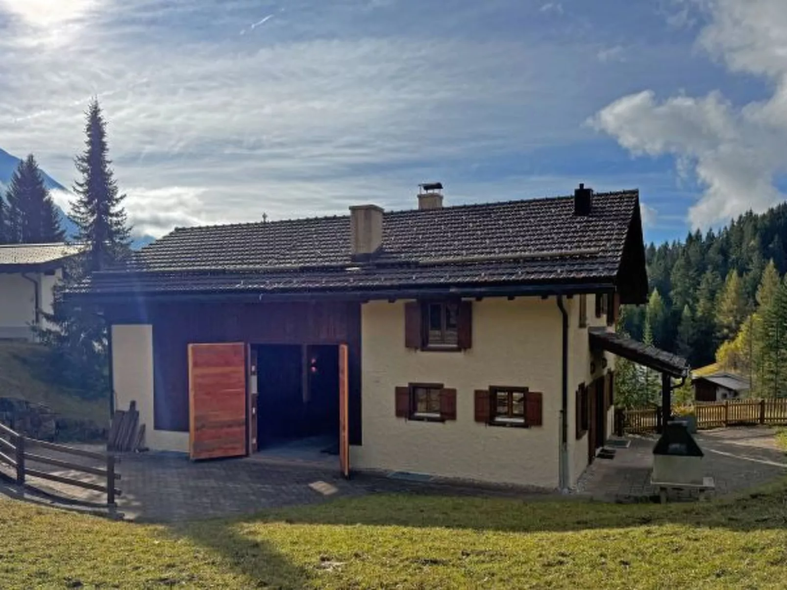 Ski in & Ski out Alphütte-Maiensäss Acla Pala Lenzerheide - Buiten