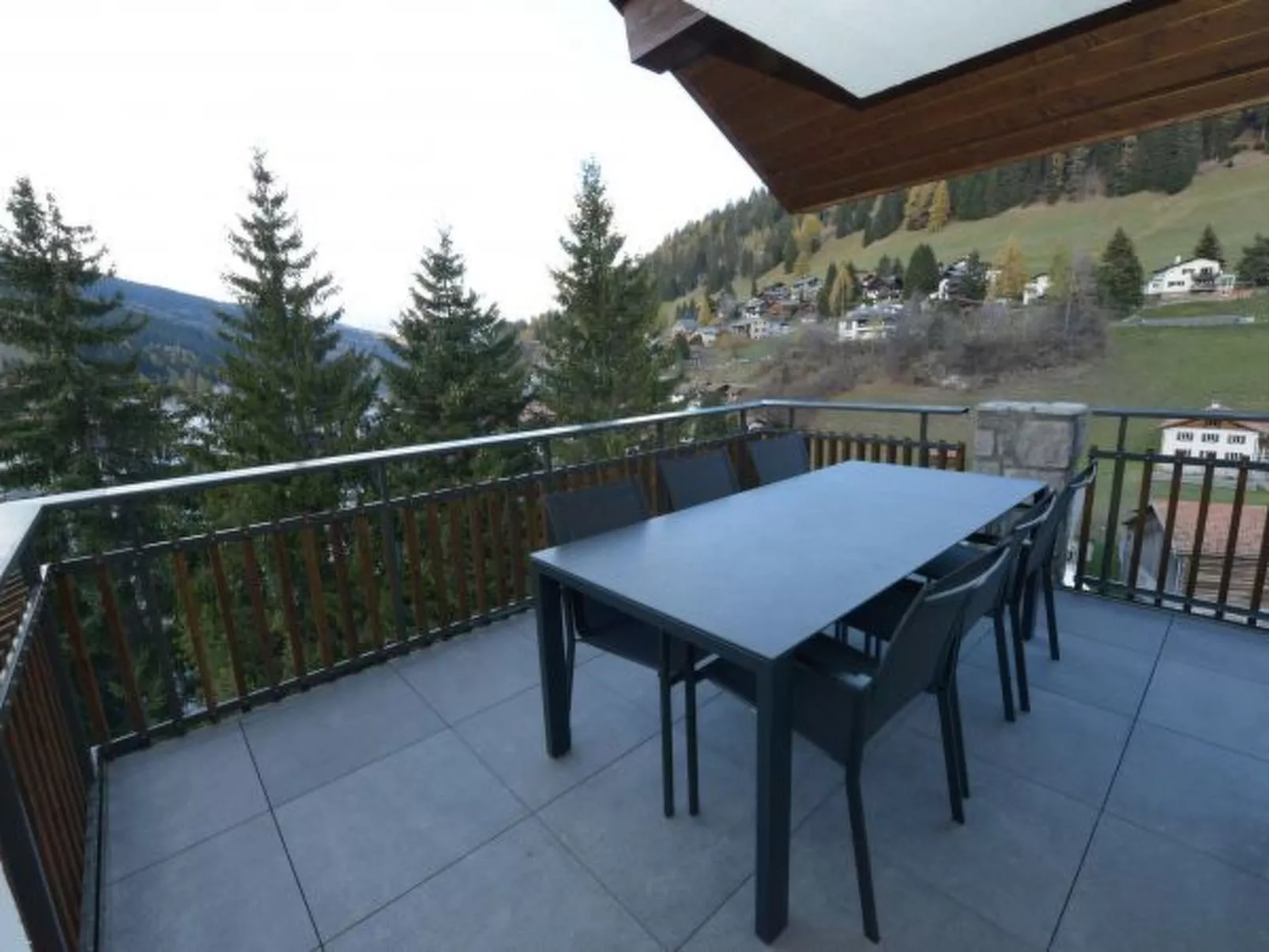 Krone Churwalden für 6 Personen - Buiten