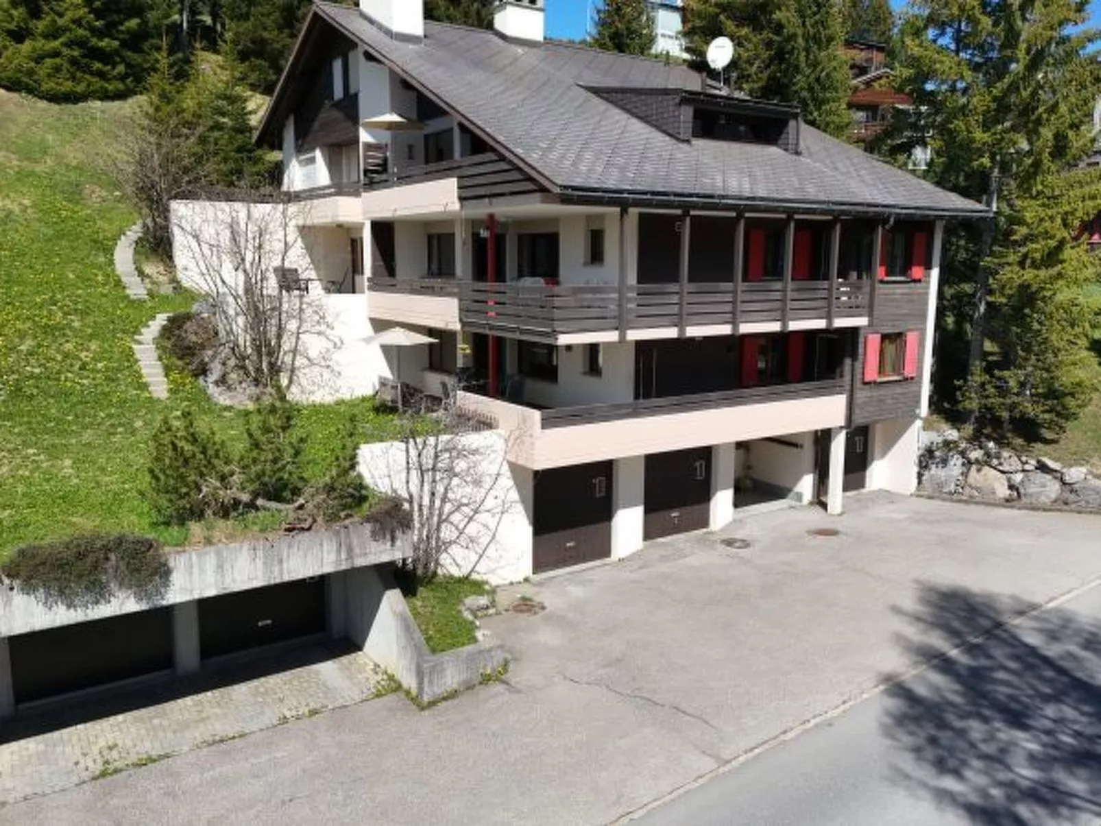 Setaria für 5 Personen Haus Barlangia-Lenzerheide - Buiten