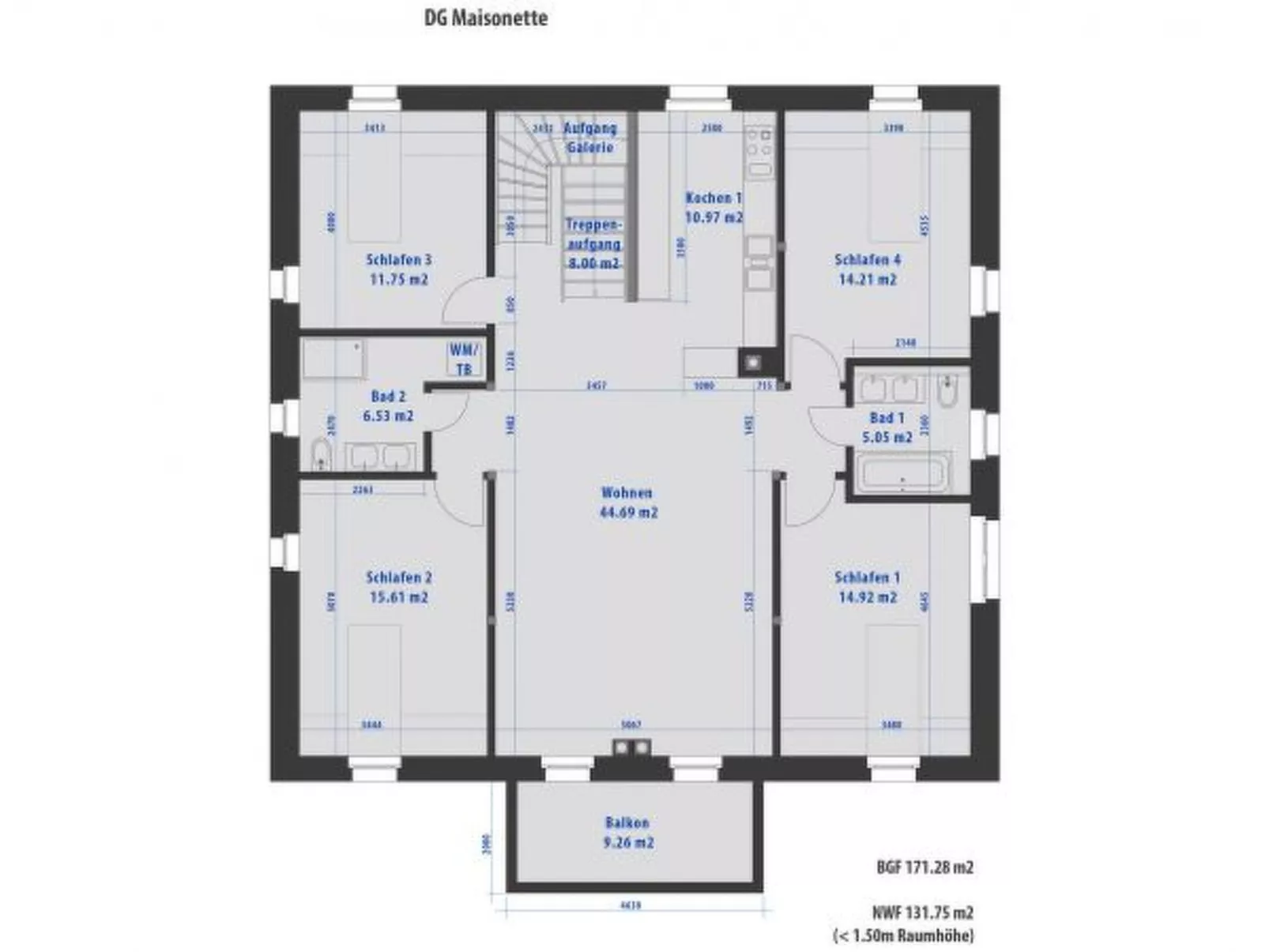 Le Manoir Penthouse - Binnen