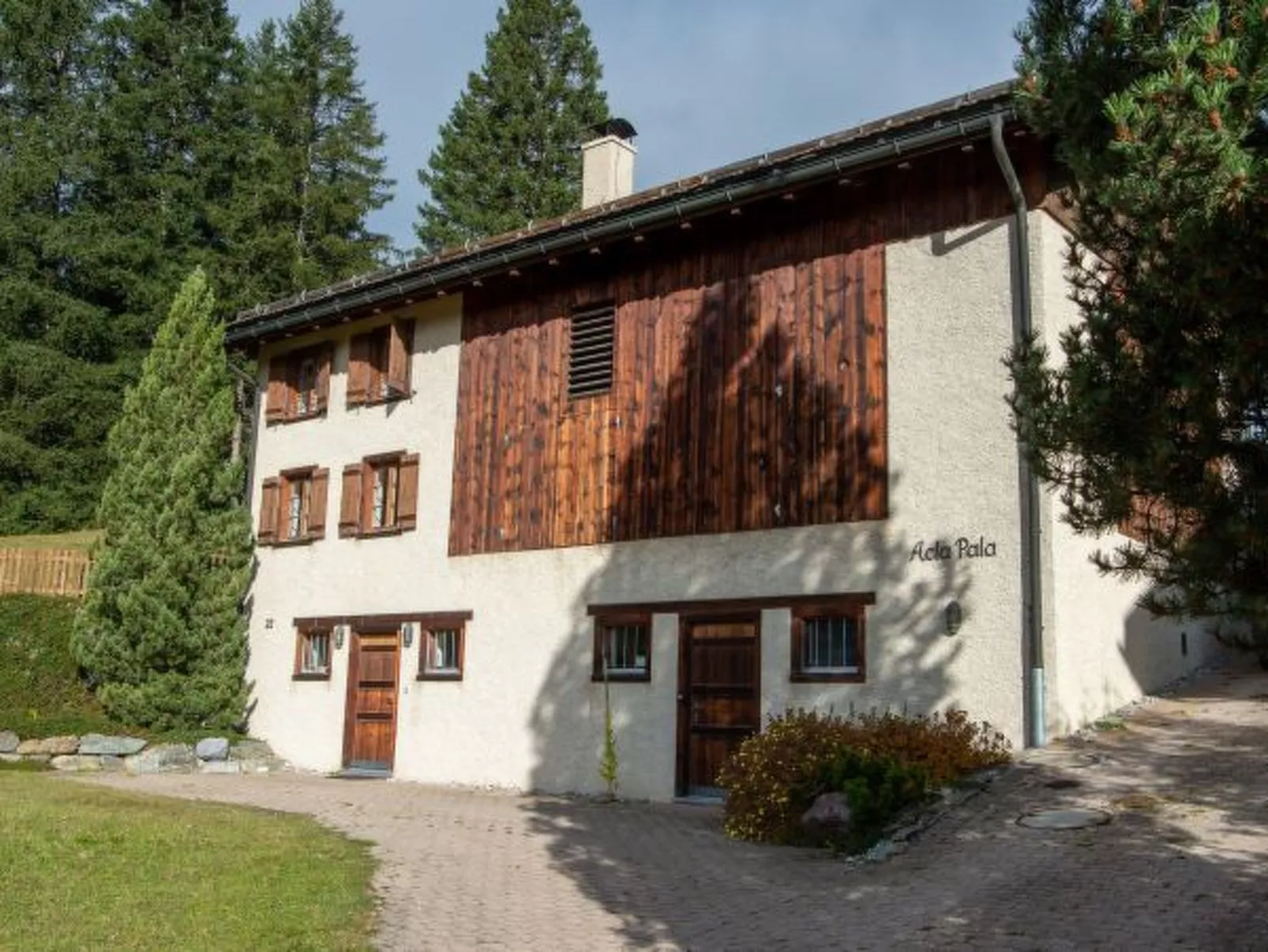 Ski in & Ski out Alphütte-Maiensäss Acla Pala Lenzerheide - Buiten