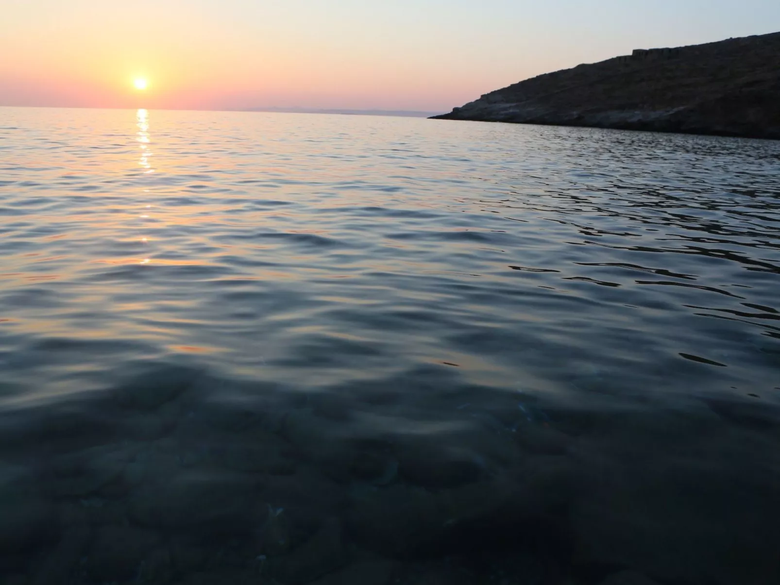 Apartment in Kea mit privatem Balkon und Blick auf den Sonnenuntergang - Image-tags.info