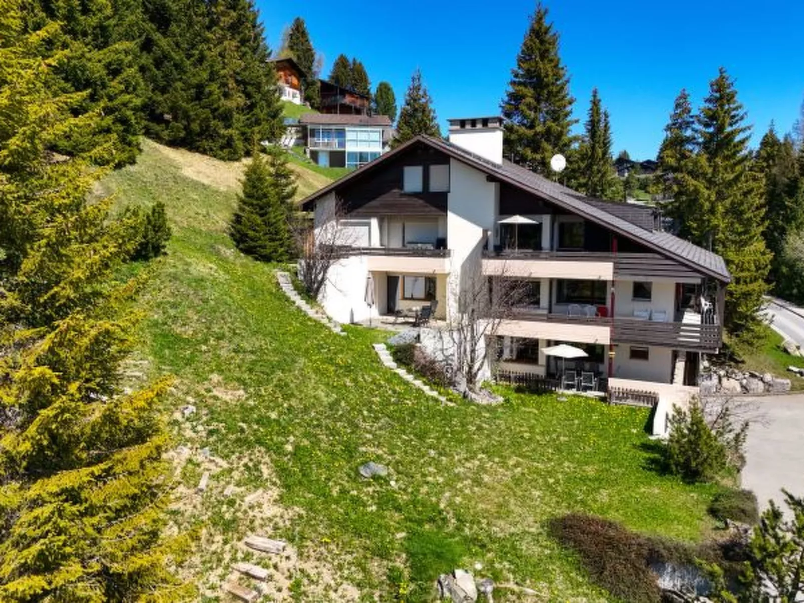 Setaria für 5 Personen Haus Barlangia-Lenzerheide - Buiten