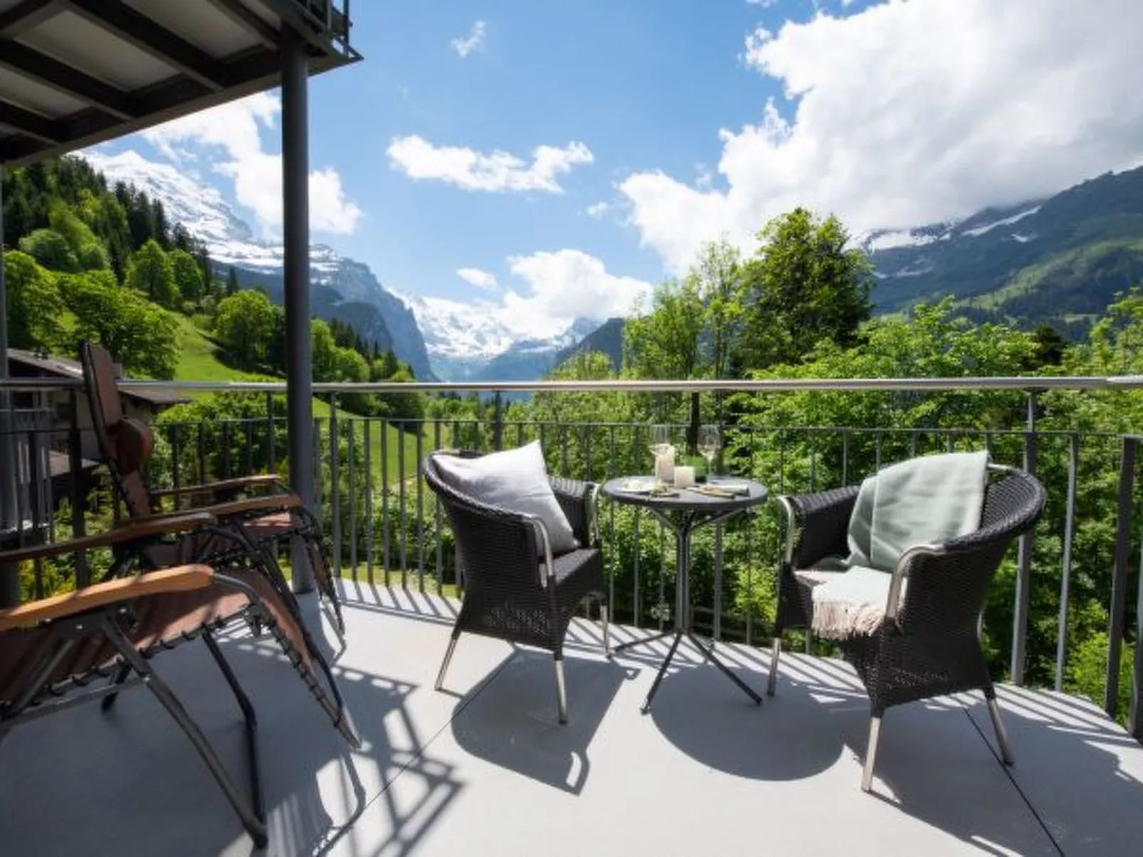 Chalet Mittaghorn Apt. 4 - Buiten