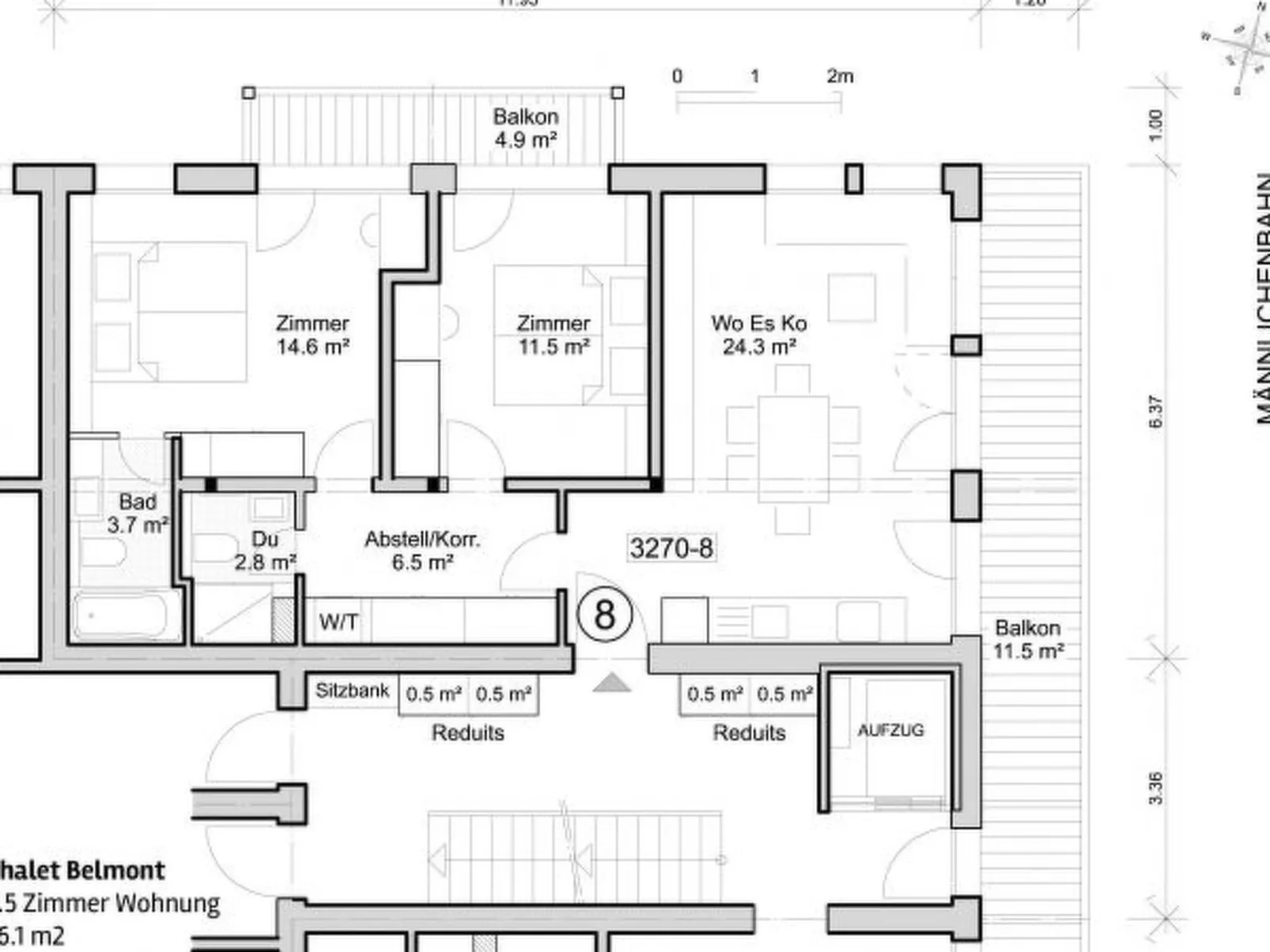 Chalet Belmont - Binnen