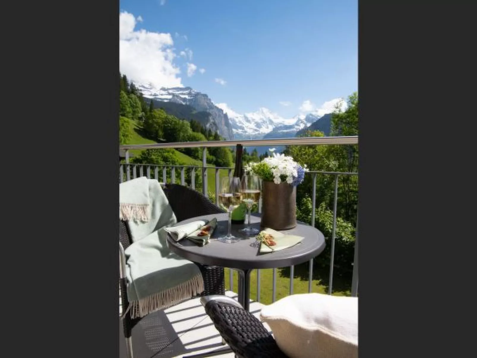 Chalet Mittaghorn Apt. 4 - Buiten