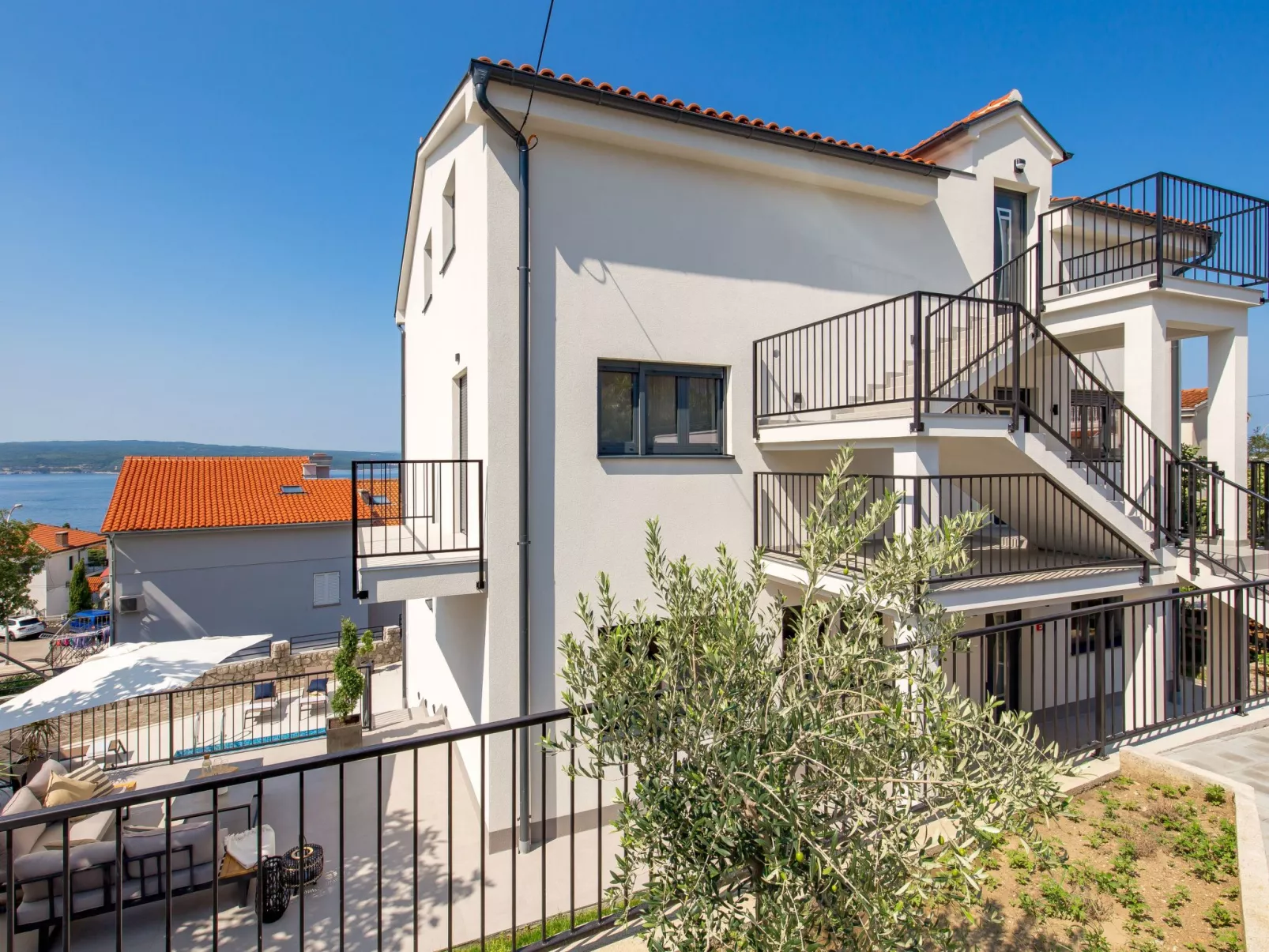 Wohnung "Frankola" mit Pool - Image-tags.info