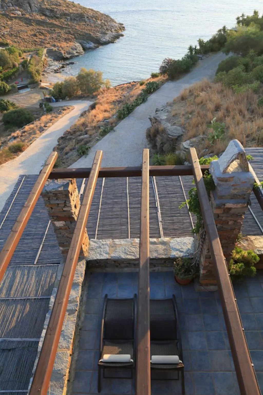 Apartment in Kea mit privatem Balkon und Blick auf den Sonnenuntergang - Image-tags.info