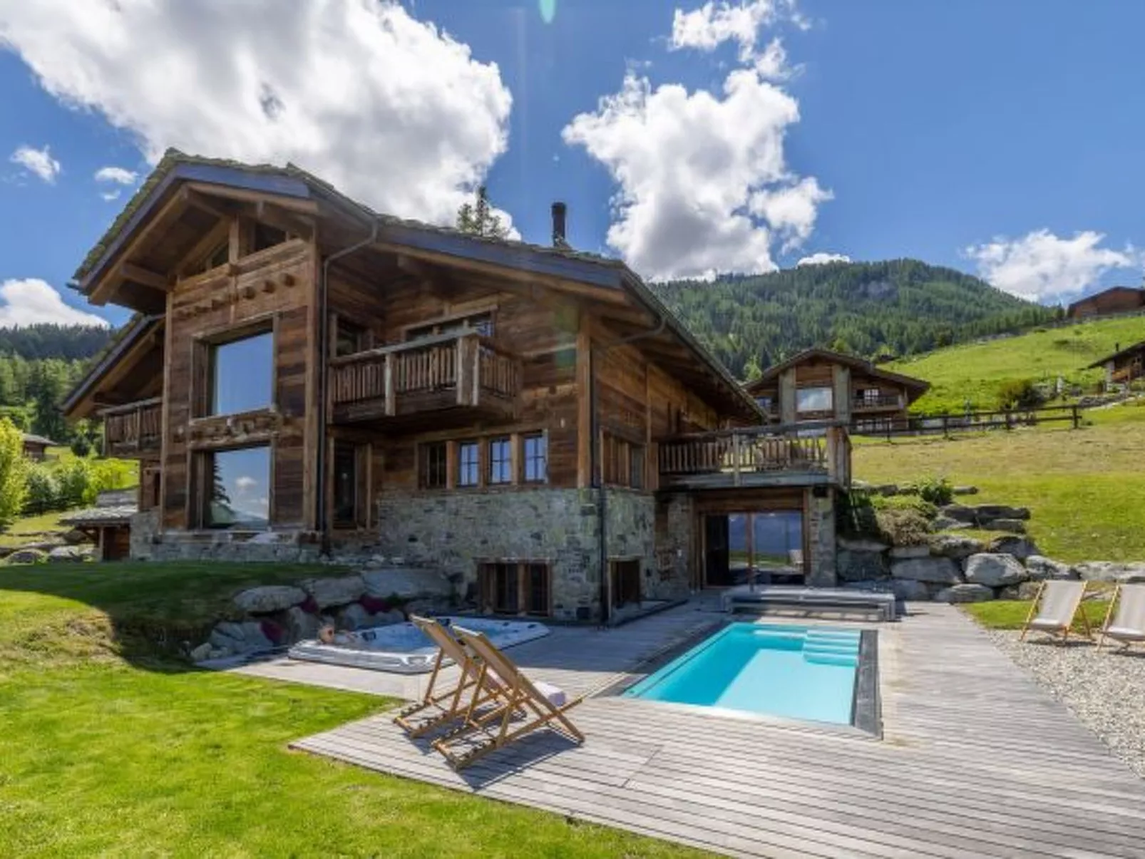 Luxury Alps Chalet YOLO - Buiten