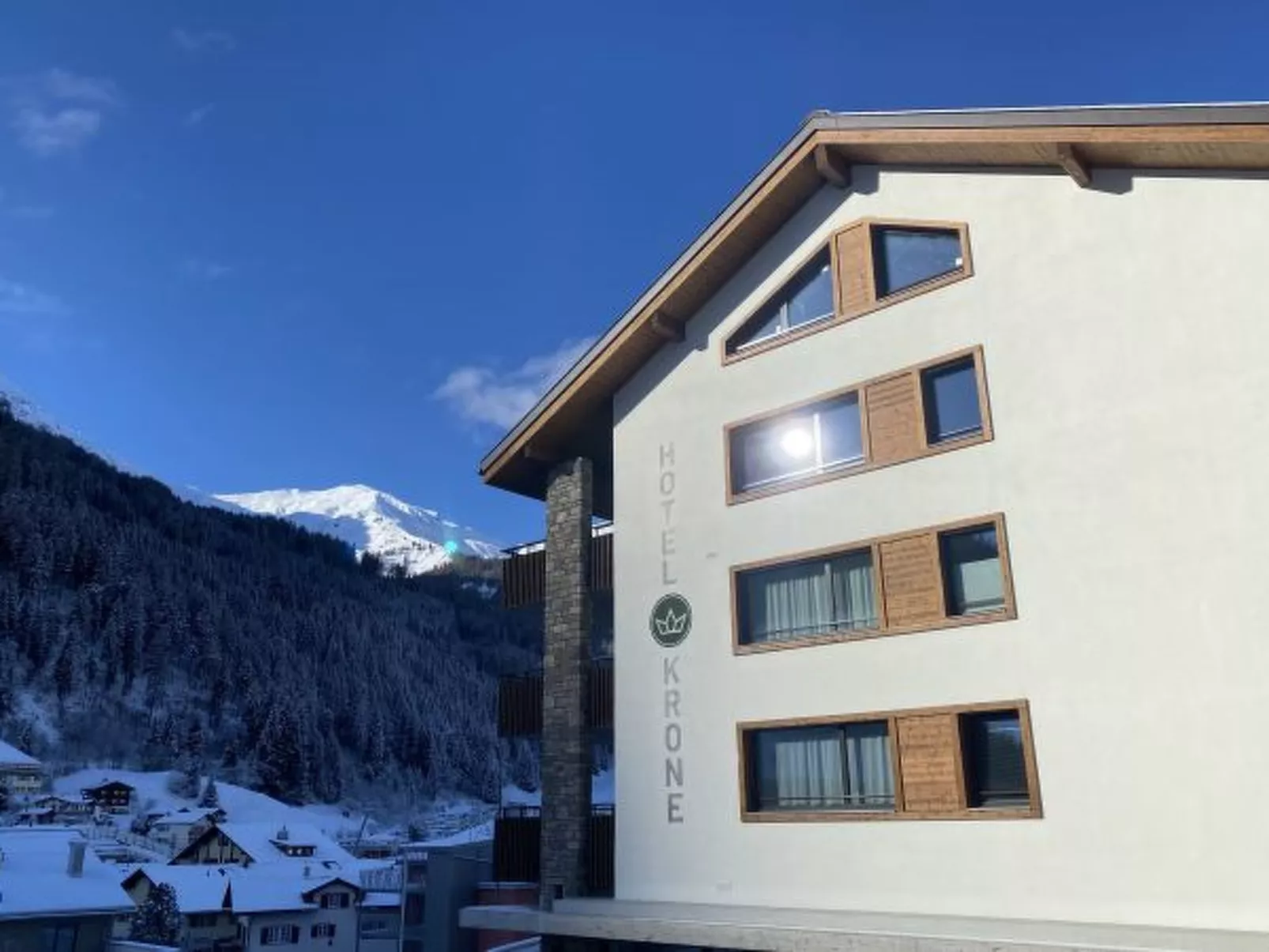 Krone Churwalden für 6 Personen - Buiten