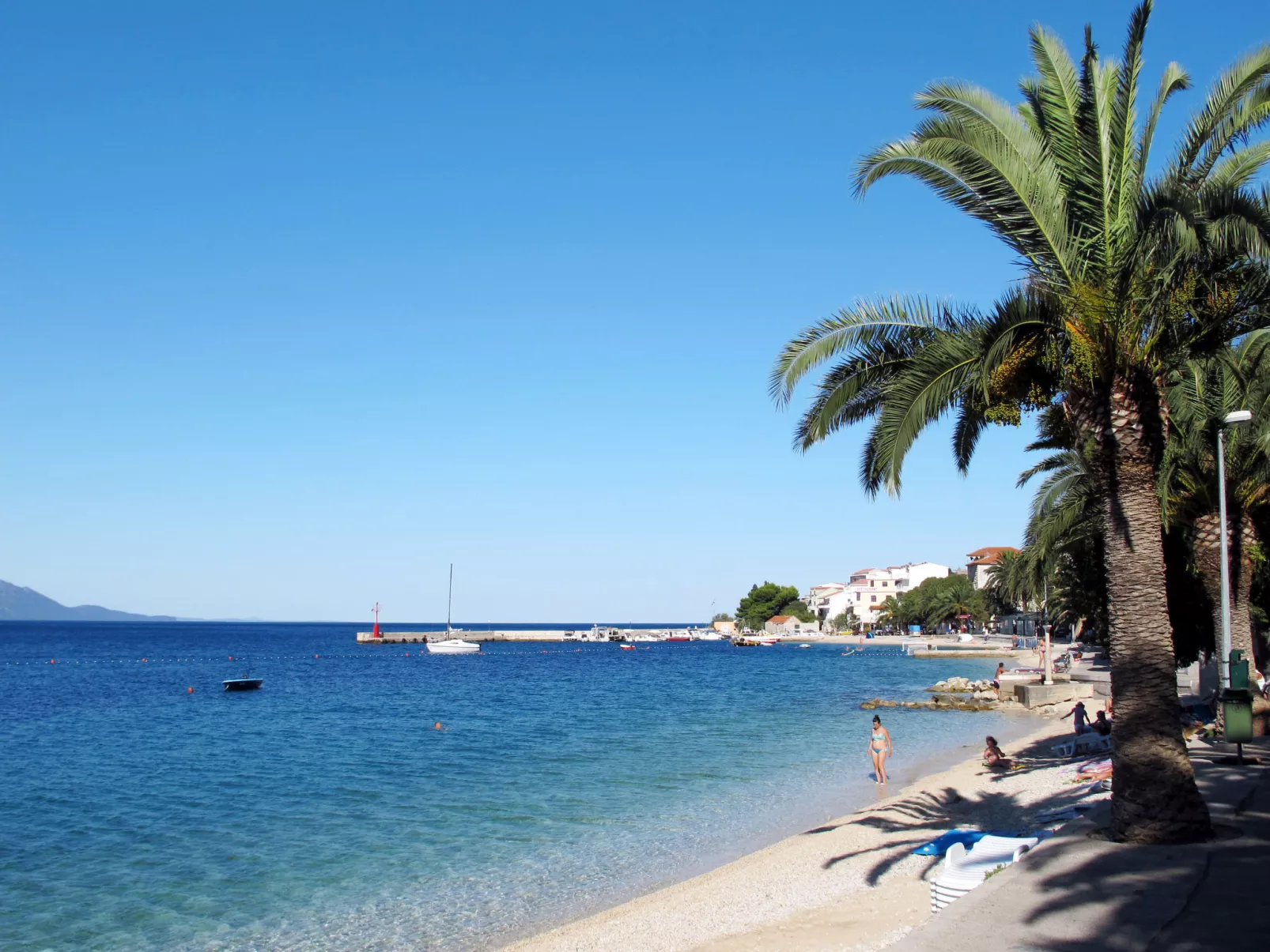 Villa Vip in Makarska mit beheiztem Pool und 4 Schafzimmern - Omgeving