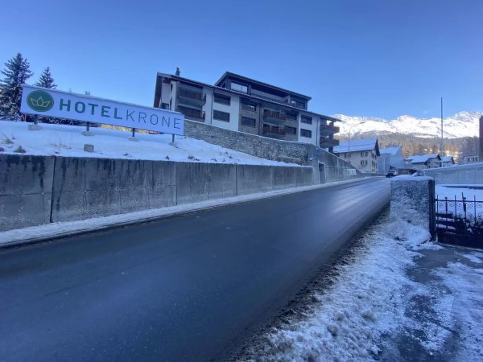 Krone Churwalden für 6 Personen - Buiten