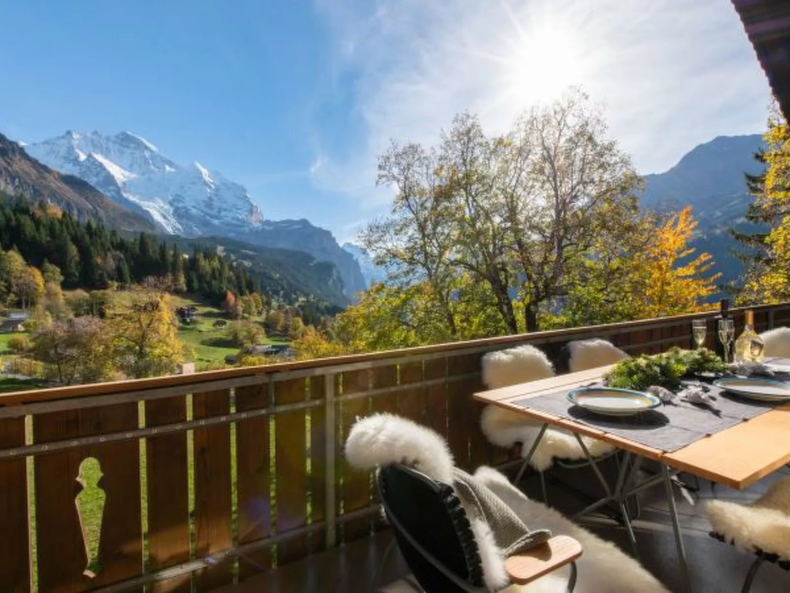 Chalet Margaux Penthouse - Buiten