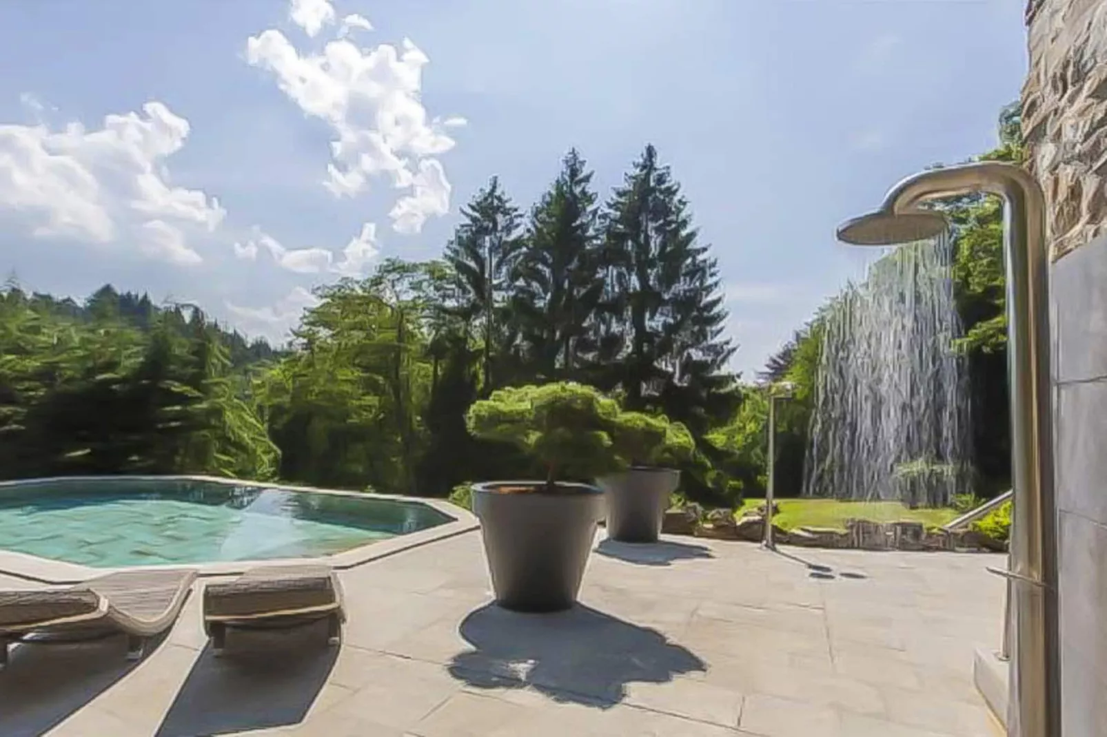 Landhuis la Forêt - Zwembad