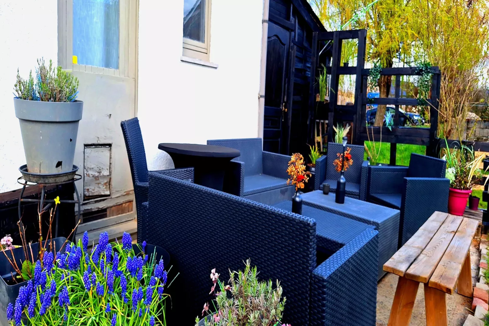Ardennes Bleu 4 pers maximum - Terrasbalkon