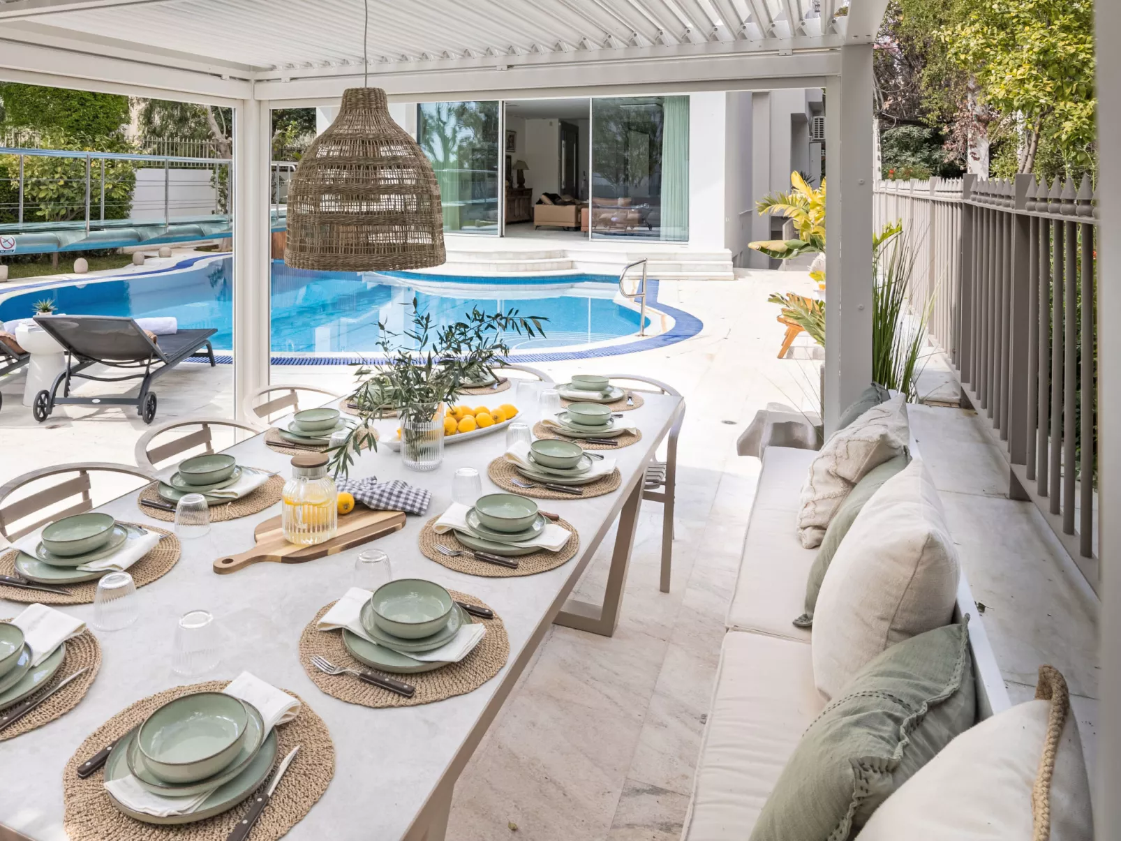 Villa Stefani mit privatem Pool - Buiten