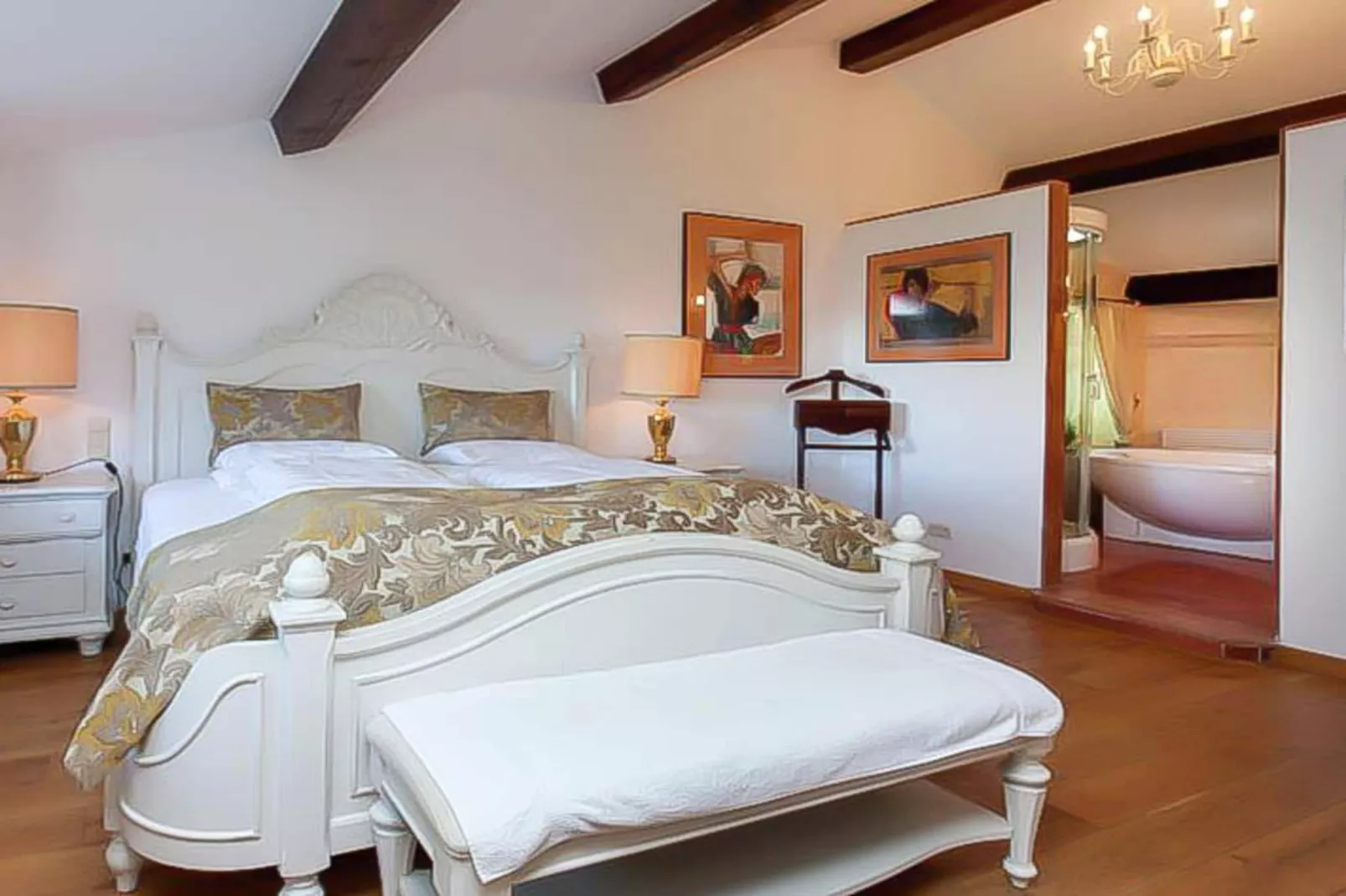 Landhuis la Forêt - Slaapkamer