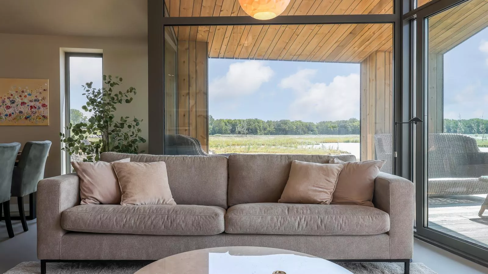 Natuurhuis Avondwei - Woonkamer