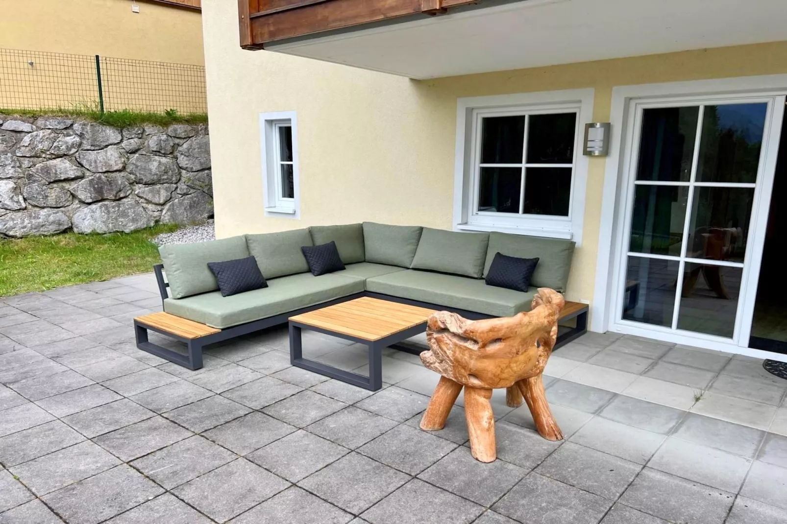 Genieten in Saalbach Top D1 - Terrasbalkon