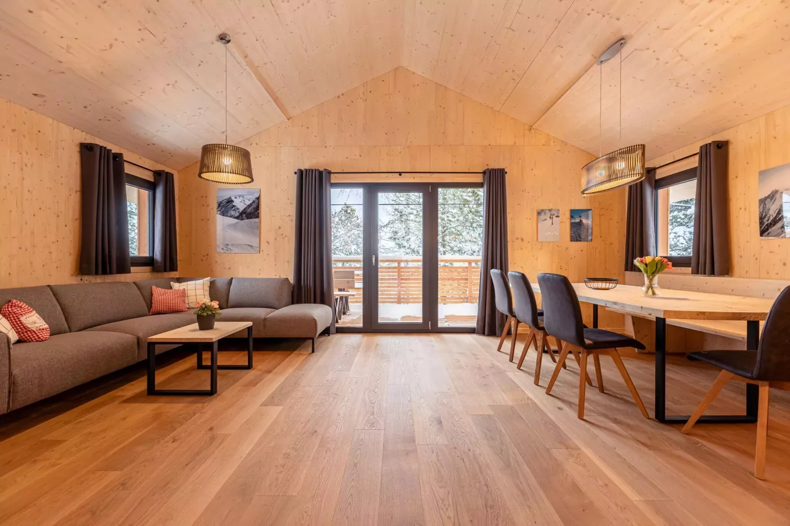 Naturchalets Turracher Höhe 1-Woonkamer