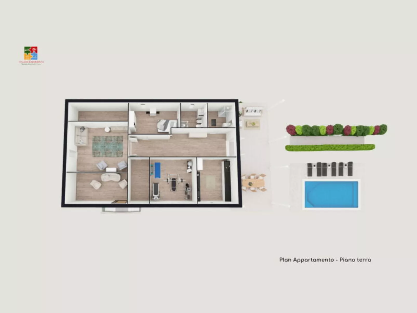 Villa La Picena - Binnen