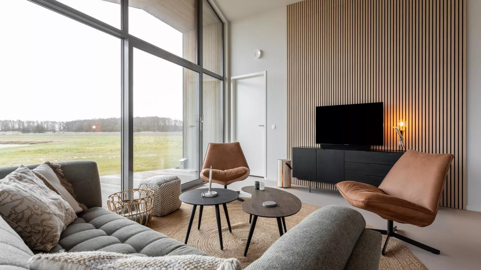 Natuurhuis Waterrand - Woonkamer