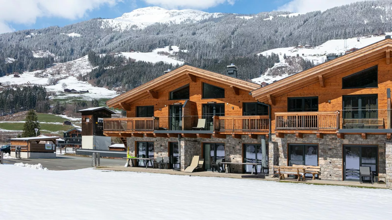 Pinzgau Lodge 1B - Exterieur winter
