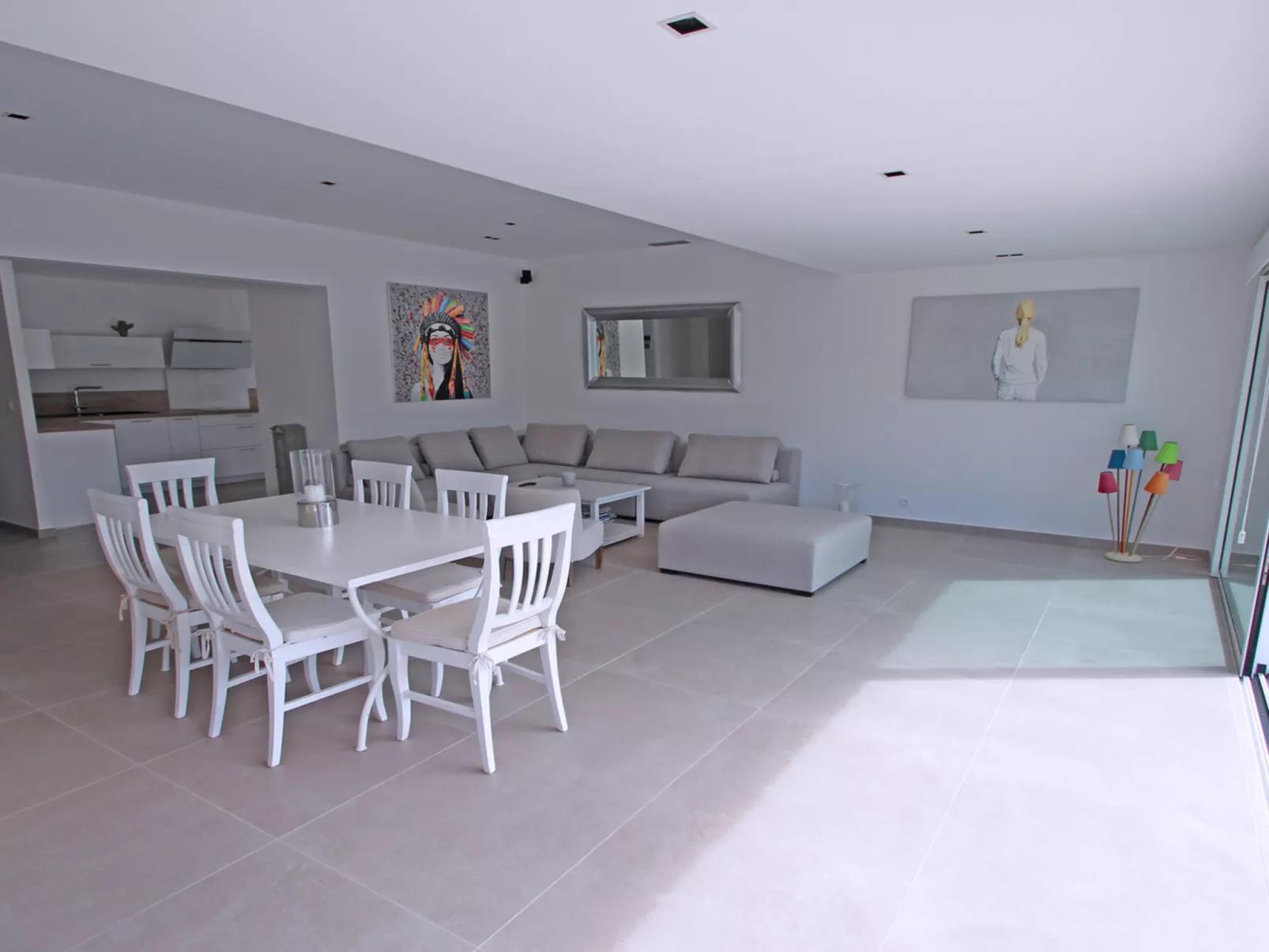 Villa 10 Pers - Piscine privée - Clim - Grimaud - Binnen