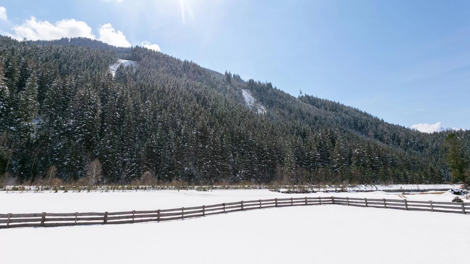Pinzgau Lodge 1A - Uitzicht winter