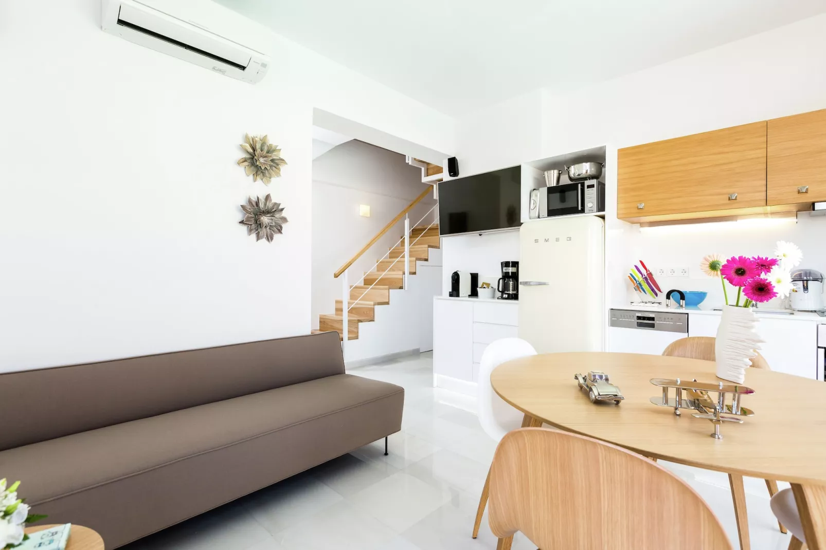 Thalasses Villa 1 - Woonkamer