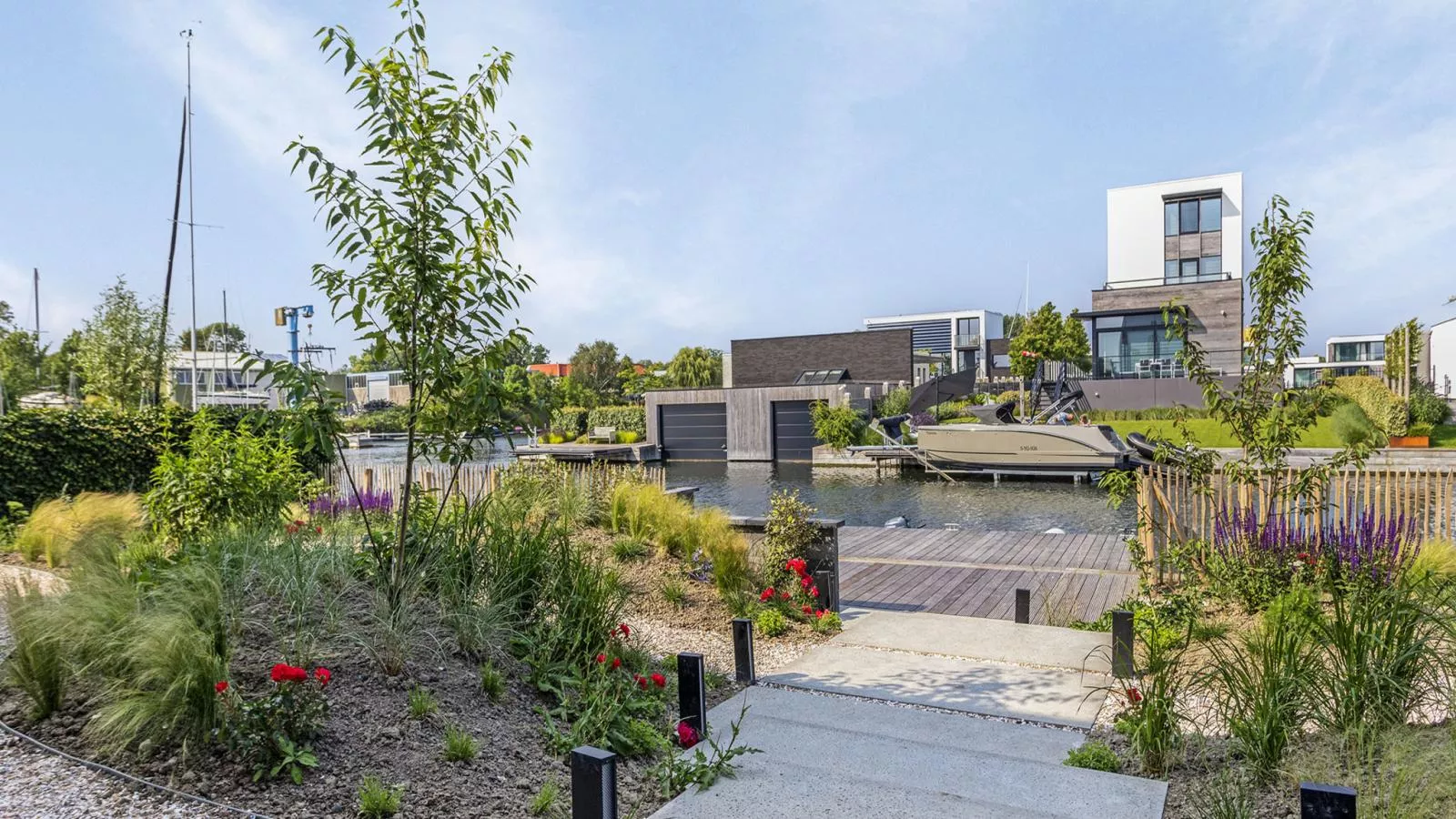 Zilte Watervilla - Uitzicht zomer