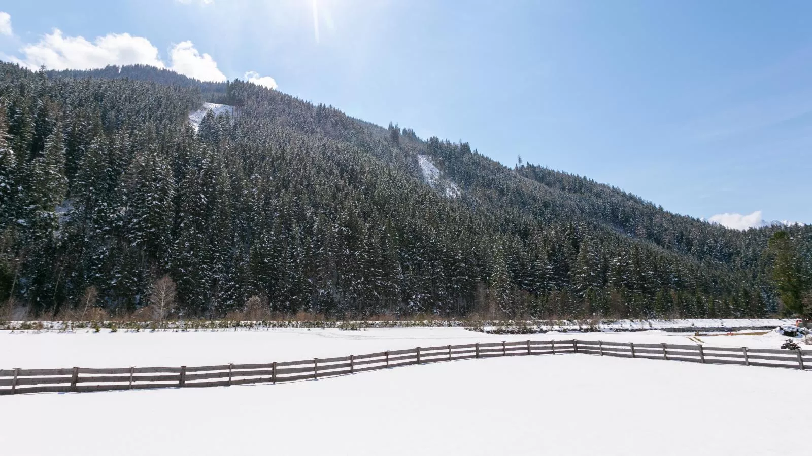 Chalet Astrid - Uitzicht winter